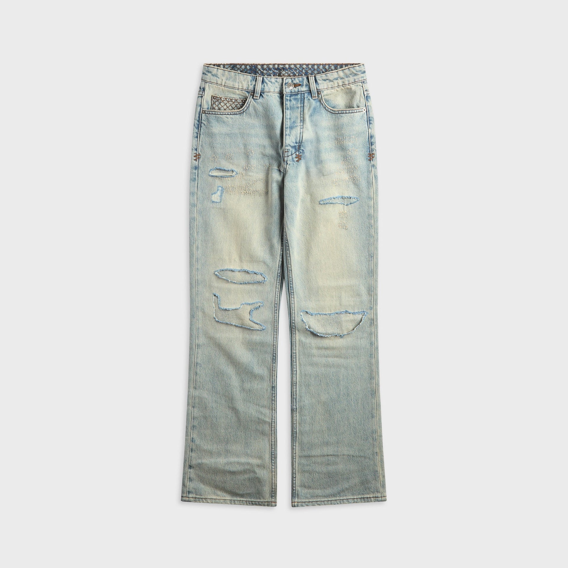 Ksubi Toro Seattle Jeans - Blue Repair