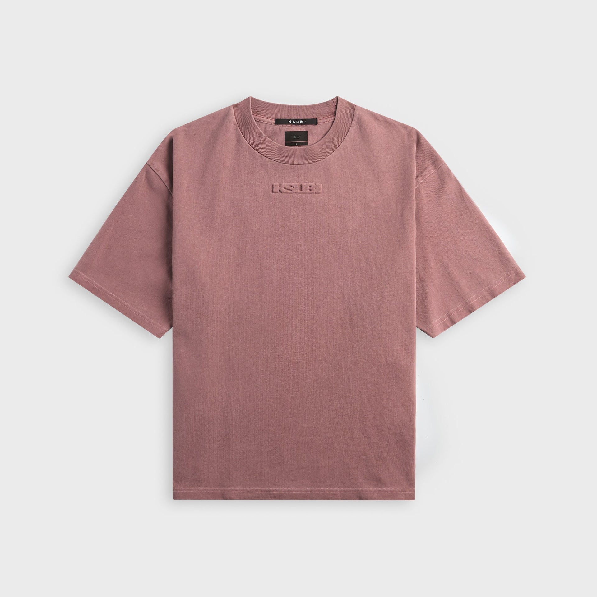 Ksubi Intruder Halen Short Sleeve Tee - Plum