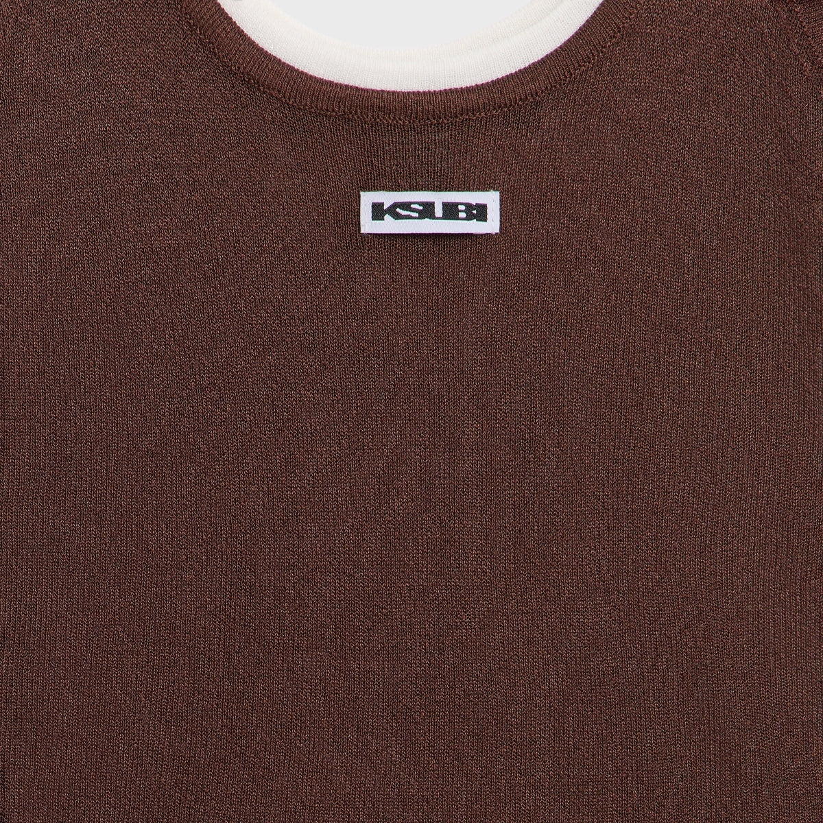 Ksubi Sott Layered Chloe Tank Top - Brown
