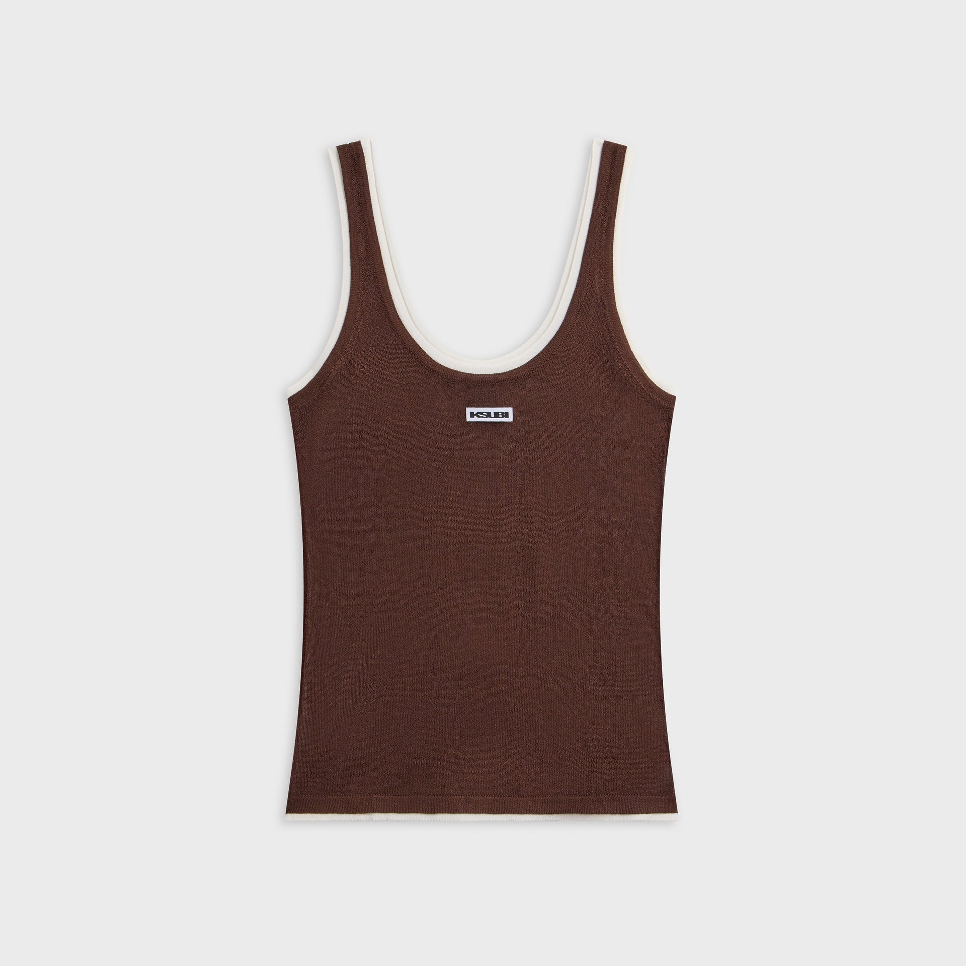 Ksubi Sott Layered Chloe Tank Top - Brown