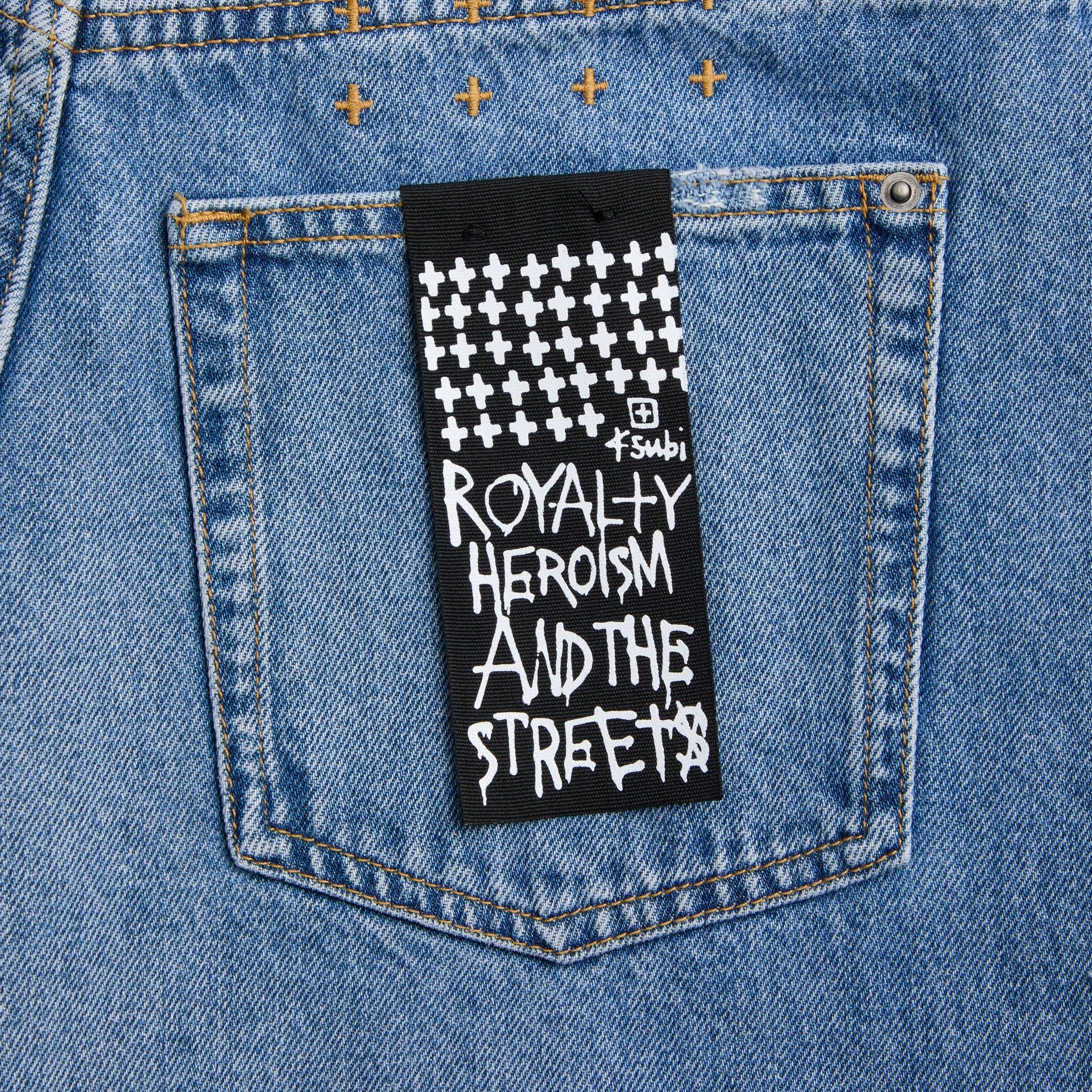 Ksubi Low RIder Horizon Garage Patches Jean - Denim