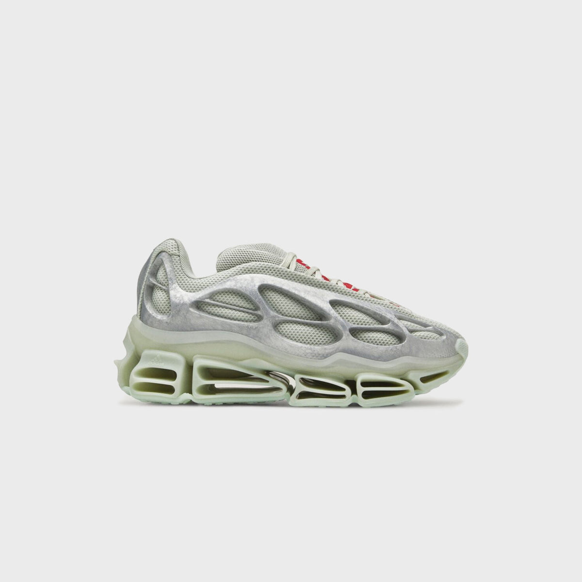 adidas x Willy Chavarria Megaride AG XL - Silver Green / Aurora Ruby