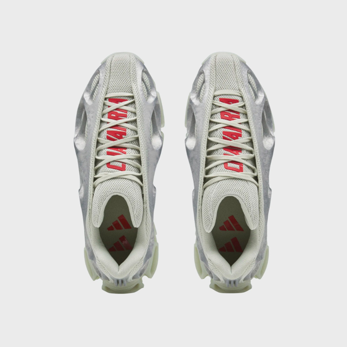 adidas x Willy Chavarria Megaride AG XL - Silver Green / Aurora Ruby