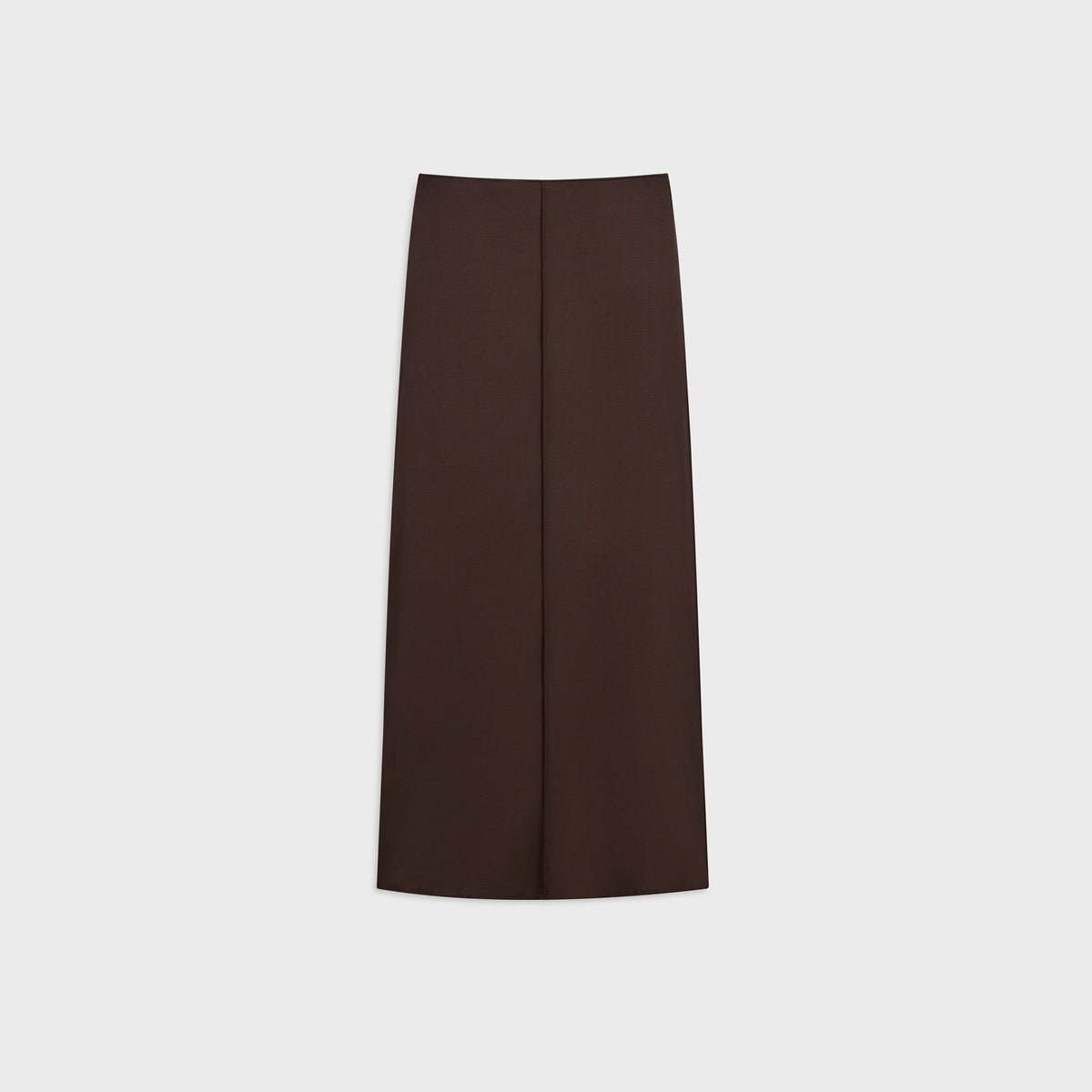 The Line by K Vana Fitted Maxi Skirt - Chocolate
