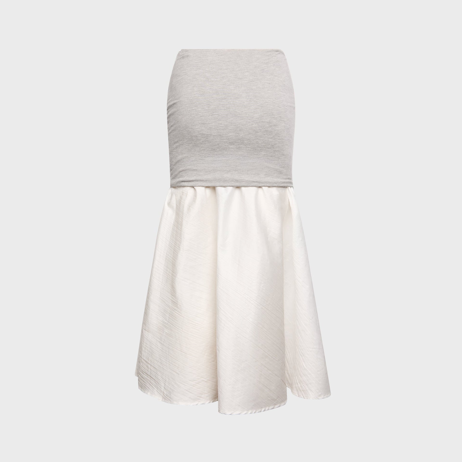 The Line by K Mari Skirt - Heather Grey