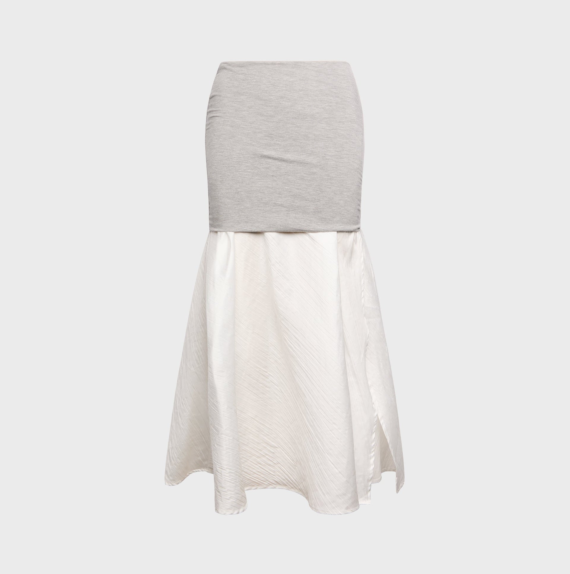 The Line by K Mari Skirt - Heather Grey