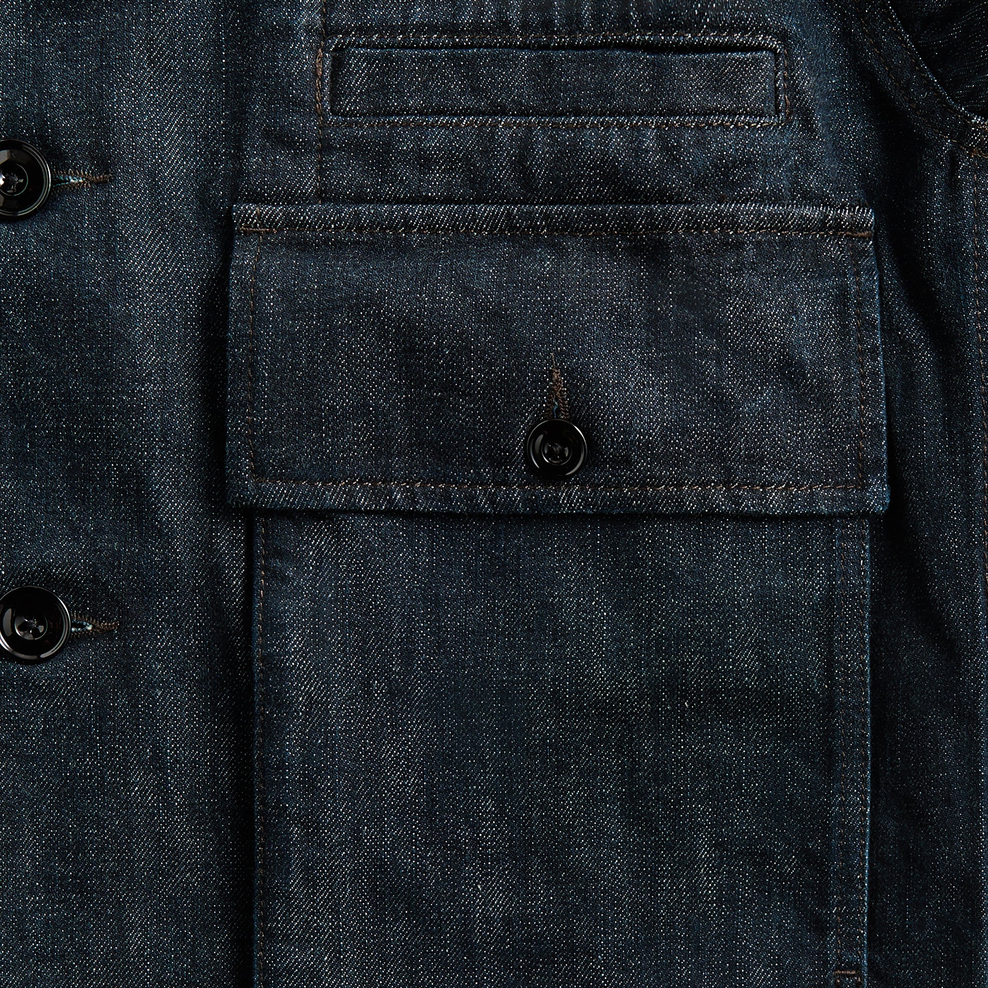 Lemaire Boxy Jacket - Denim Indigo