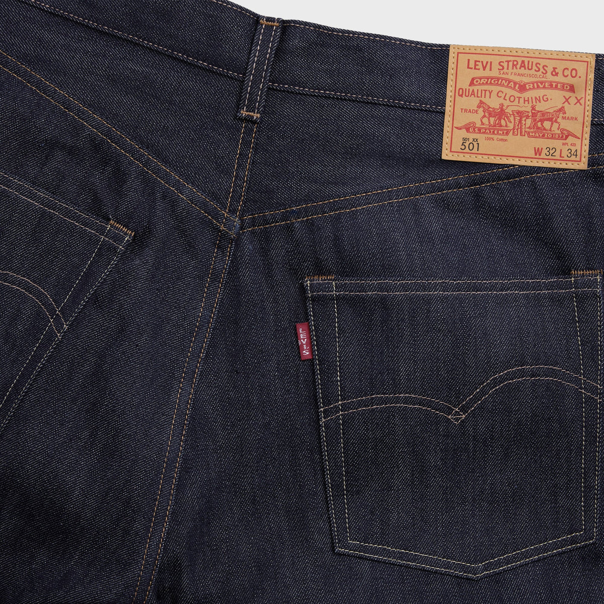 Levi's Vintage Clothing 1966 501® Original Selvedge Jean - Dark Indigo
