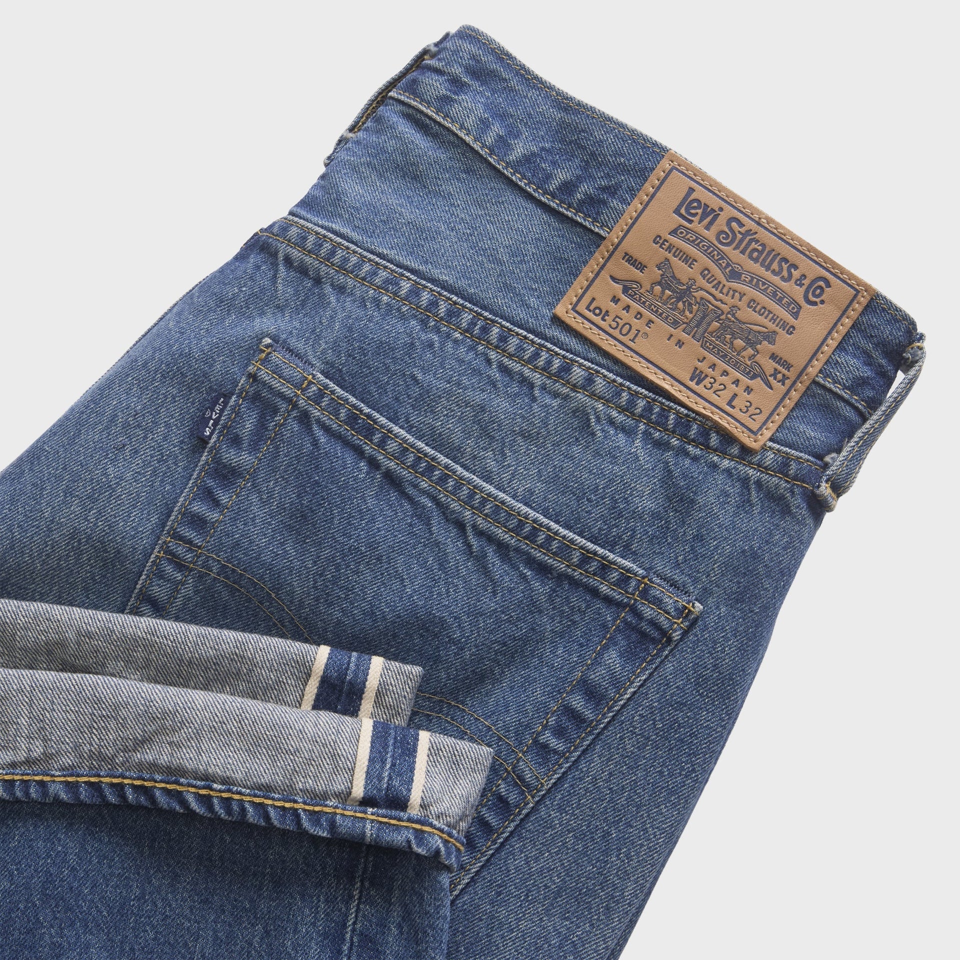 Levi's Blue Tab 1980's 501® Jeans - Ahoy