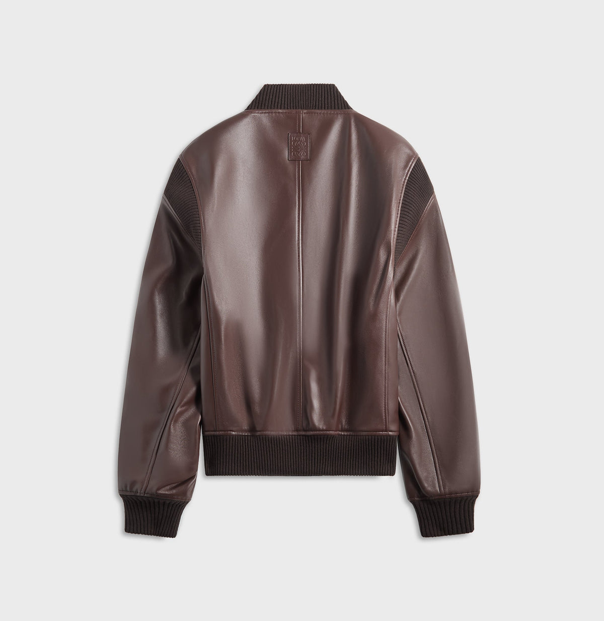 Loewe Bomber Jacket in Chocolate Brown