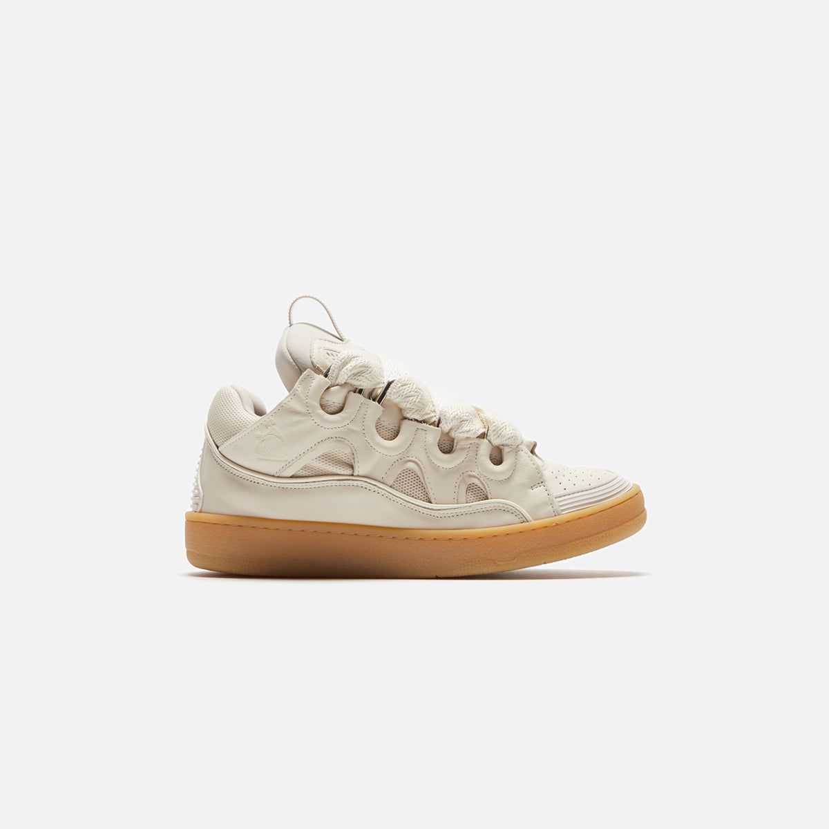 Lanvin Curb Sneakers - Chalk