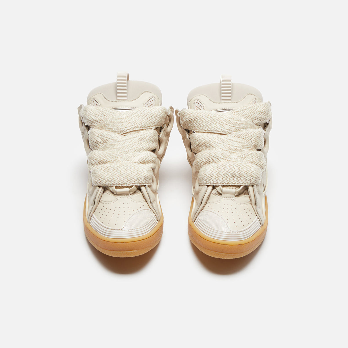 Lanvin Curb Sneakers - Chalk