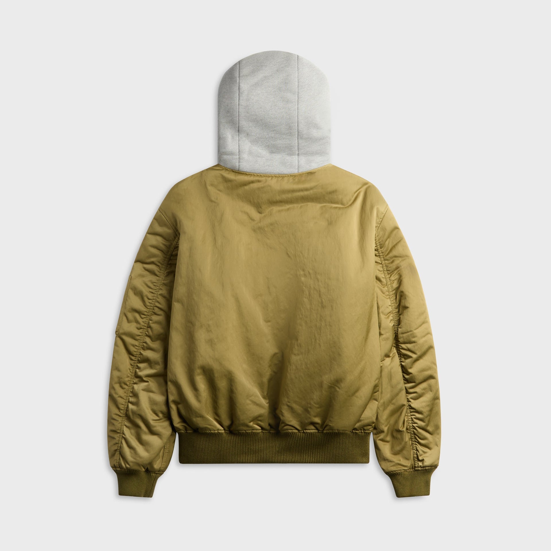 Loewe Technical Shell Bomber Jacket - Khaki Green