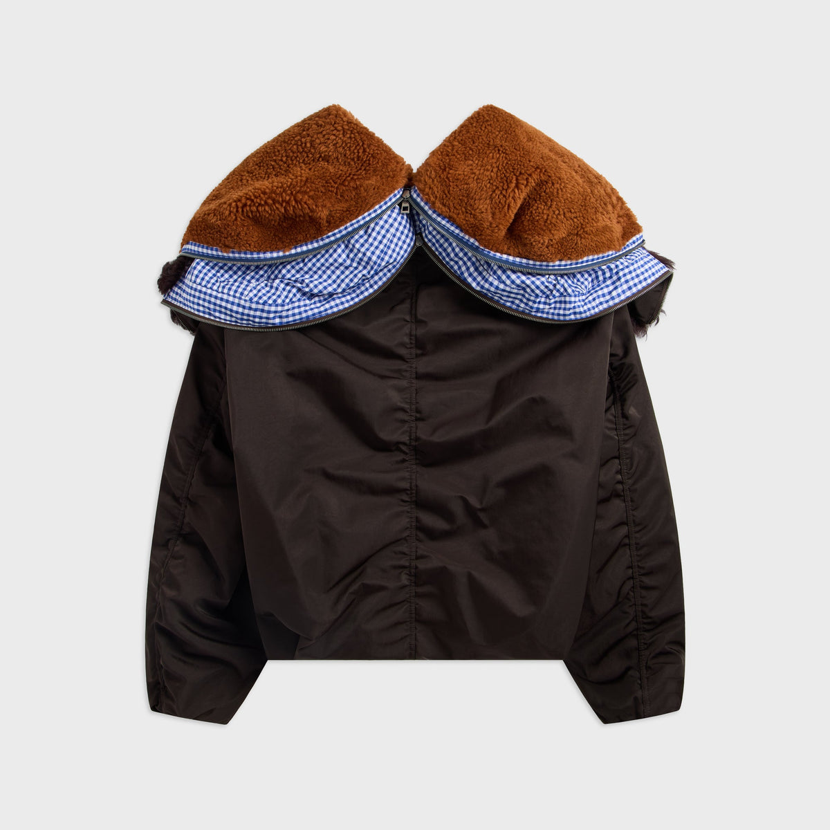 Loewe Technical Shell Bomber Jacket - Brown