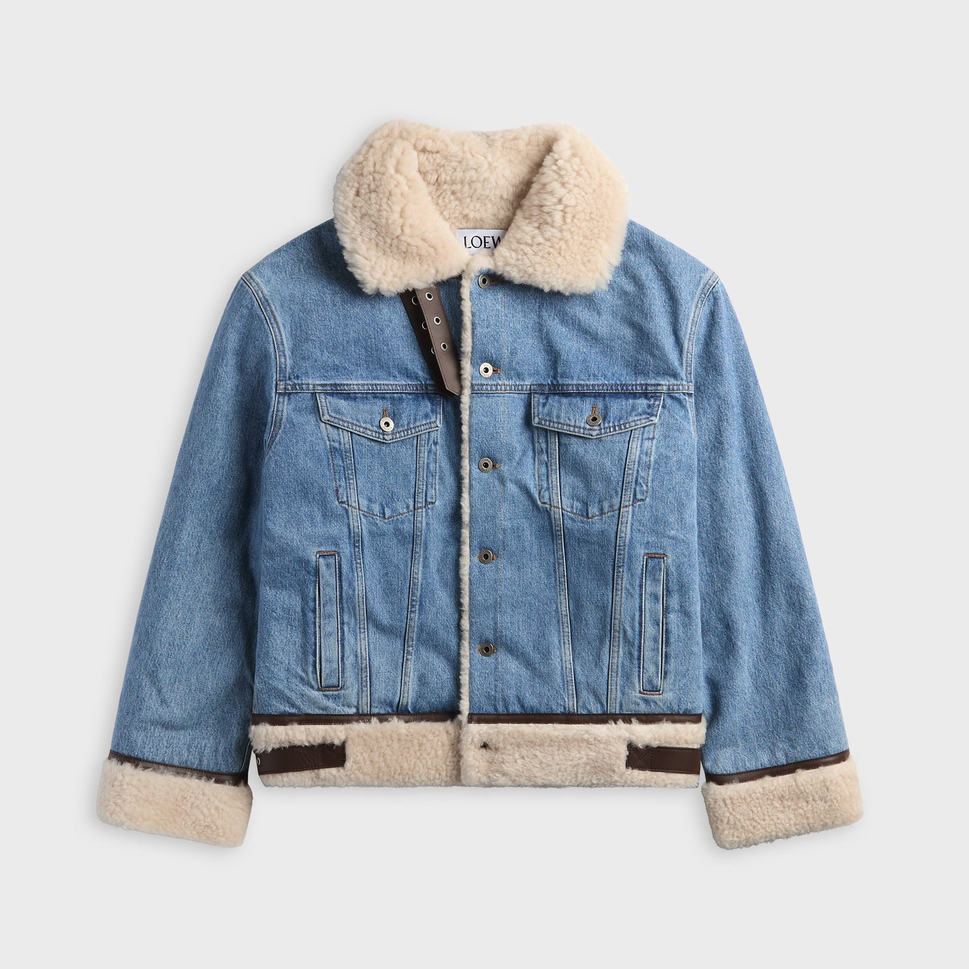 Loewe Trucker Jacket - Denim Blue