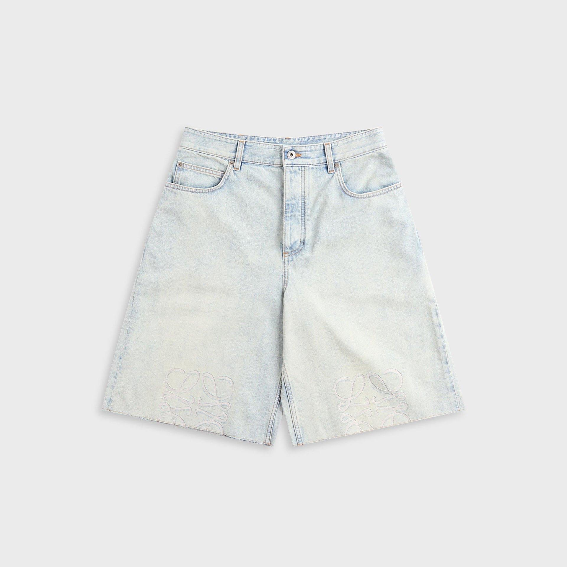 Loewe Anagram Short - Washed Blue