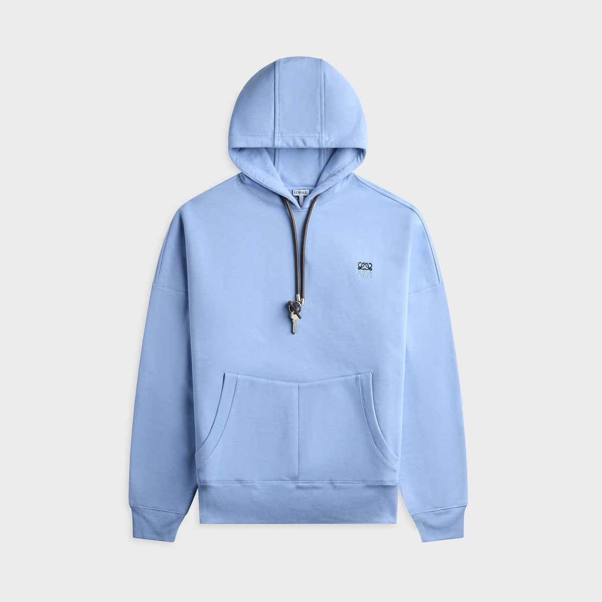 Loewe Cotton Hoodie - Light Blue