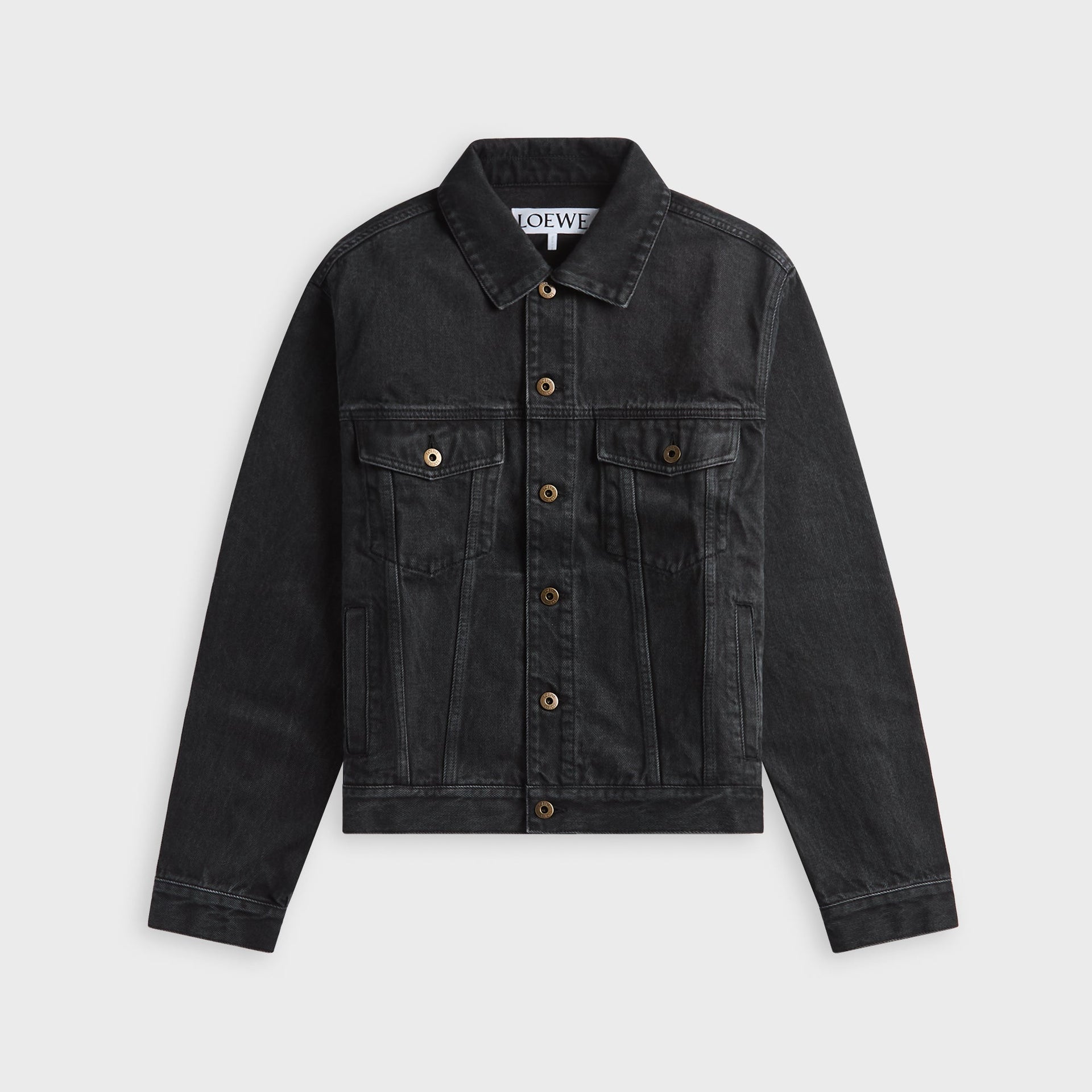 Loewe Anagram Denim Jacket - Black