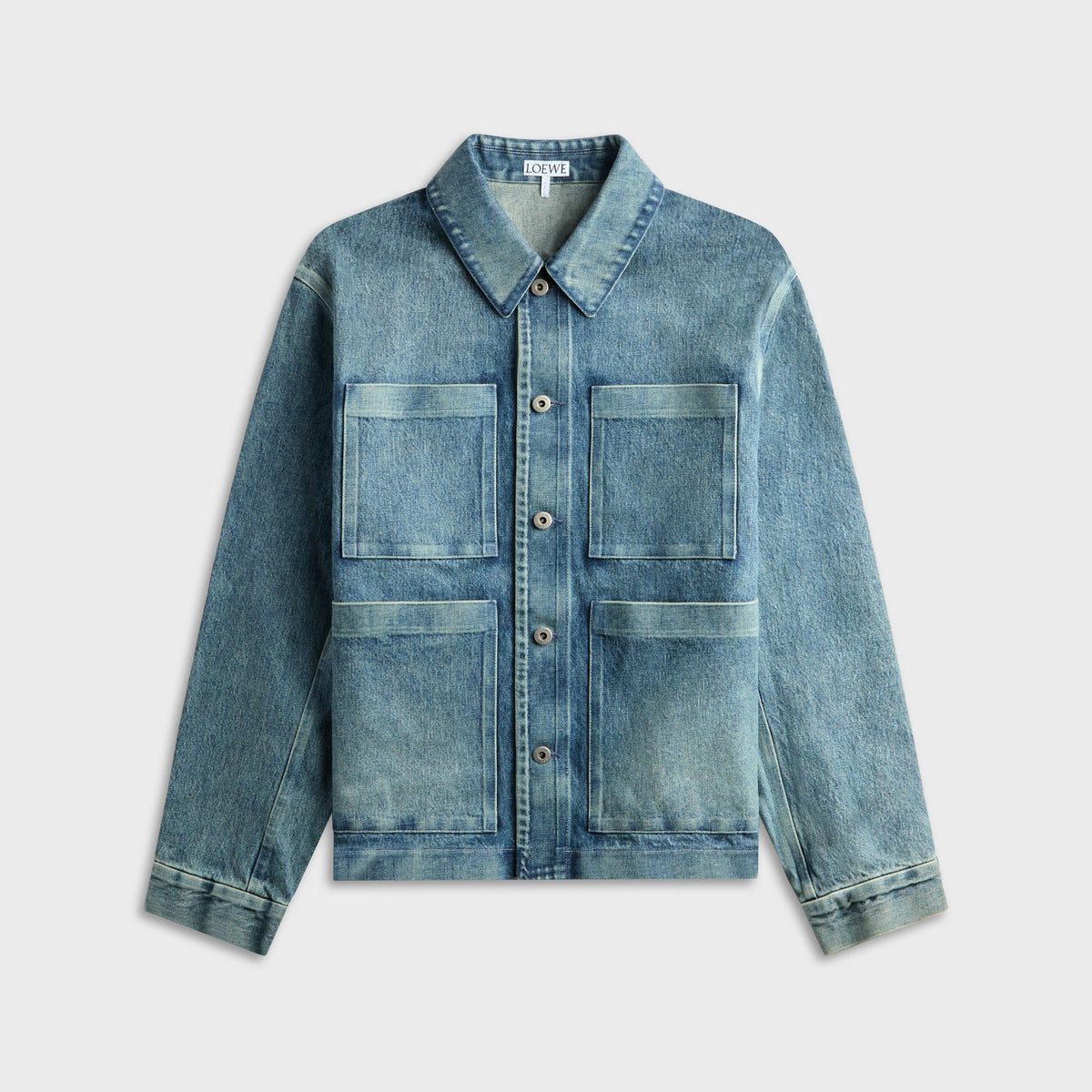 Loewe Workwear Jacket - Denim Blue