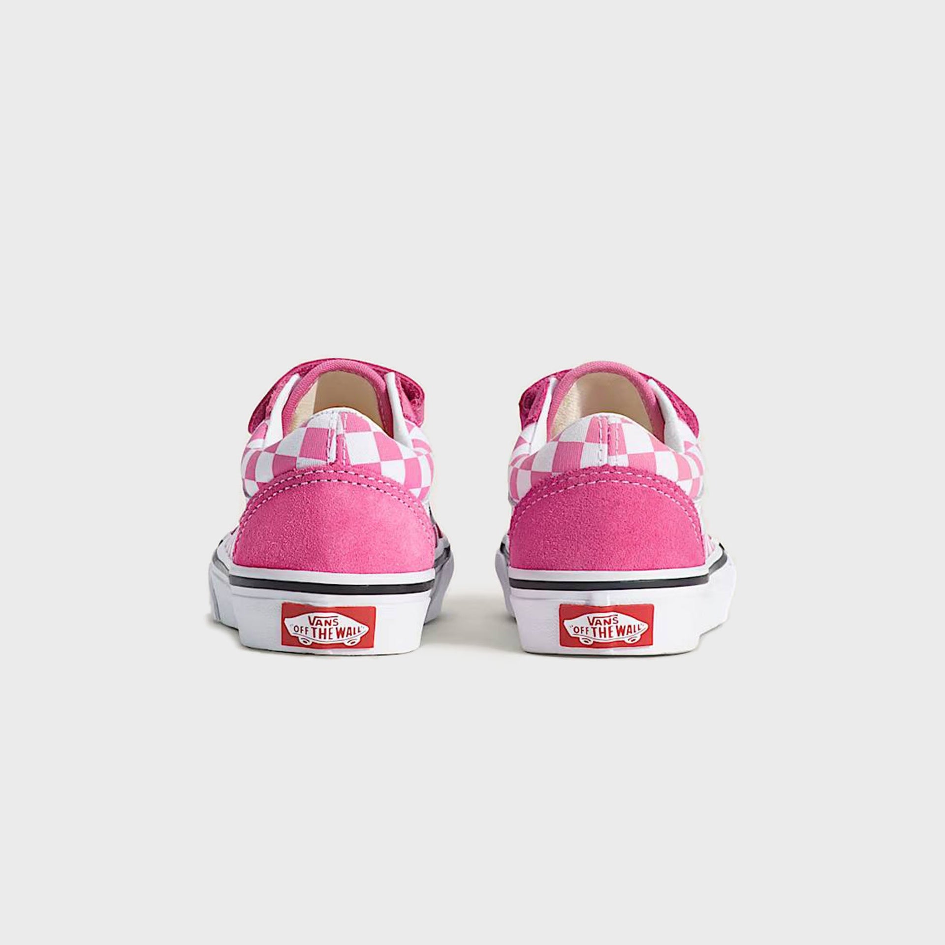 VANS PS Old Skool V Checkerboard Shoe - Fizz Pink