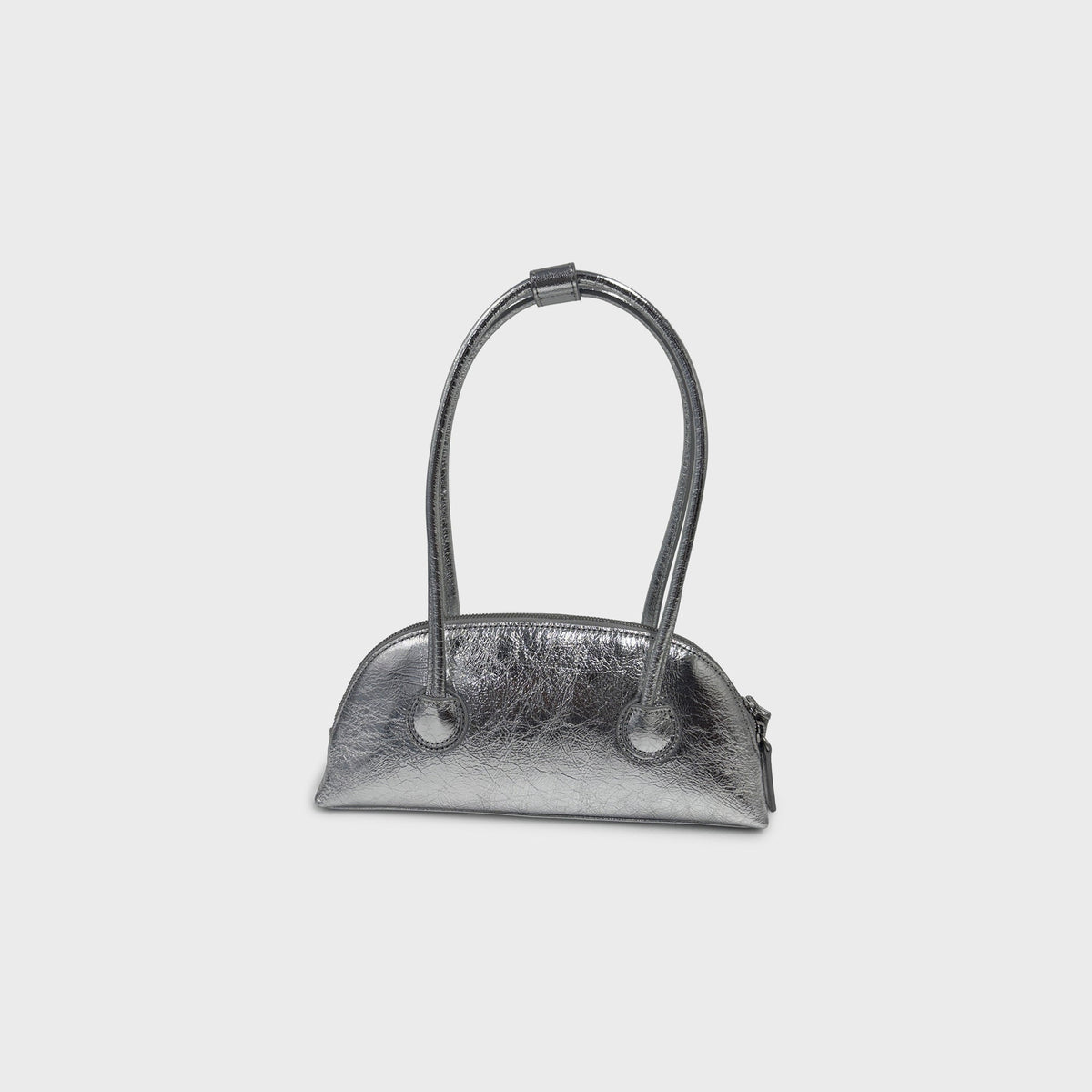 MARGESHERWOOD Bessette Shoulder Bag - Silver Crinkle