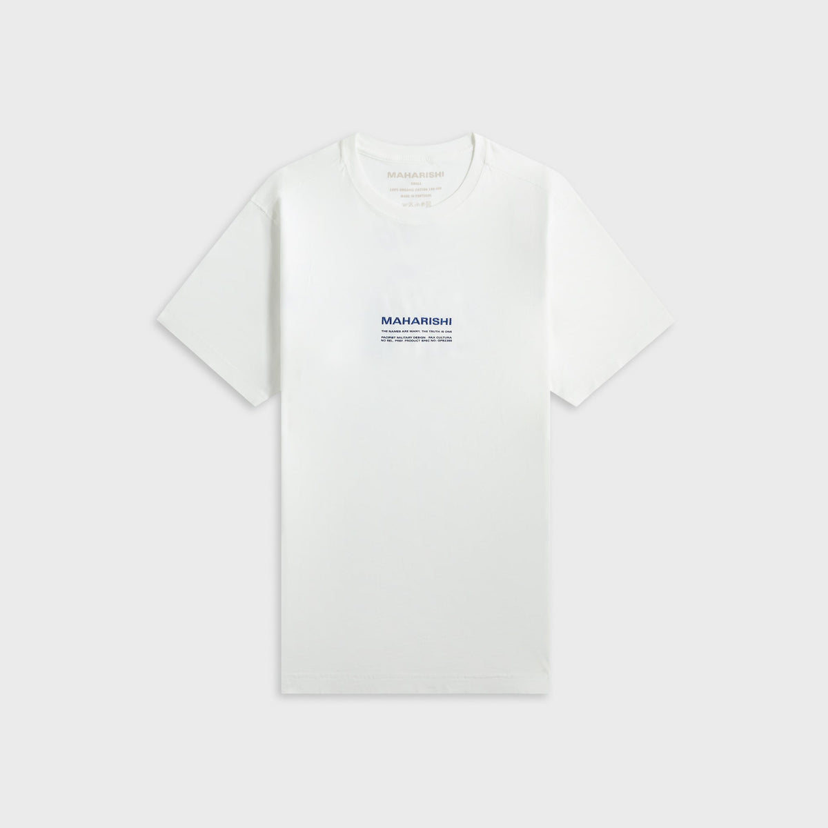 Maharishi 1453 Less Dangerous Tee in White