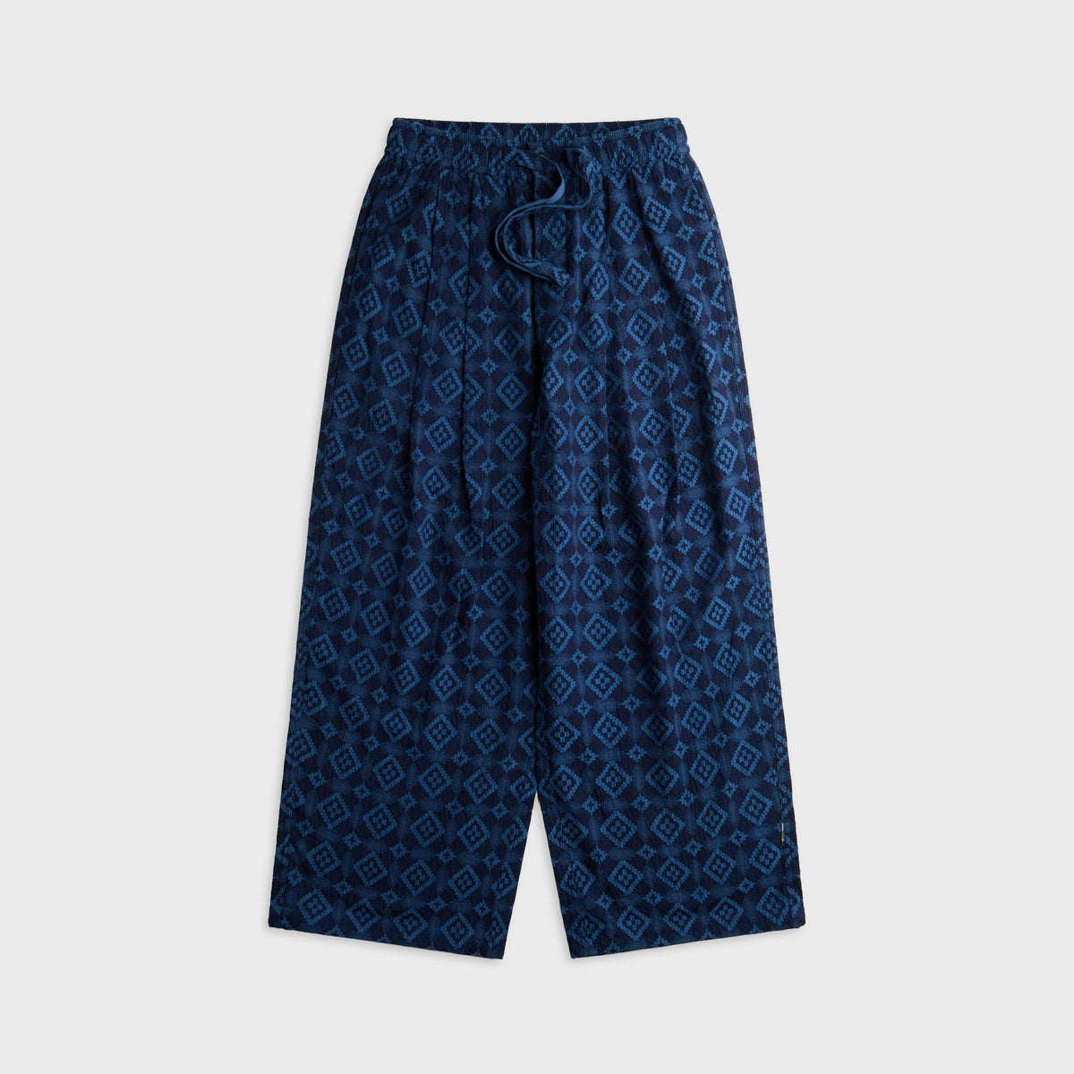 Maharishi Komon Aizome Loose Track Pants - Blue