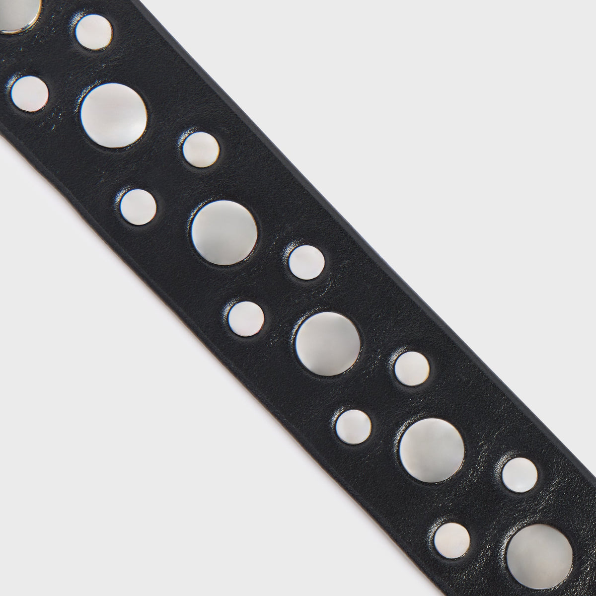 Maximum Henry Studded Slim Standard Belt - Black
