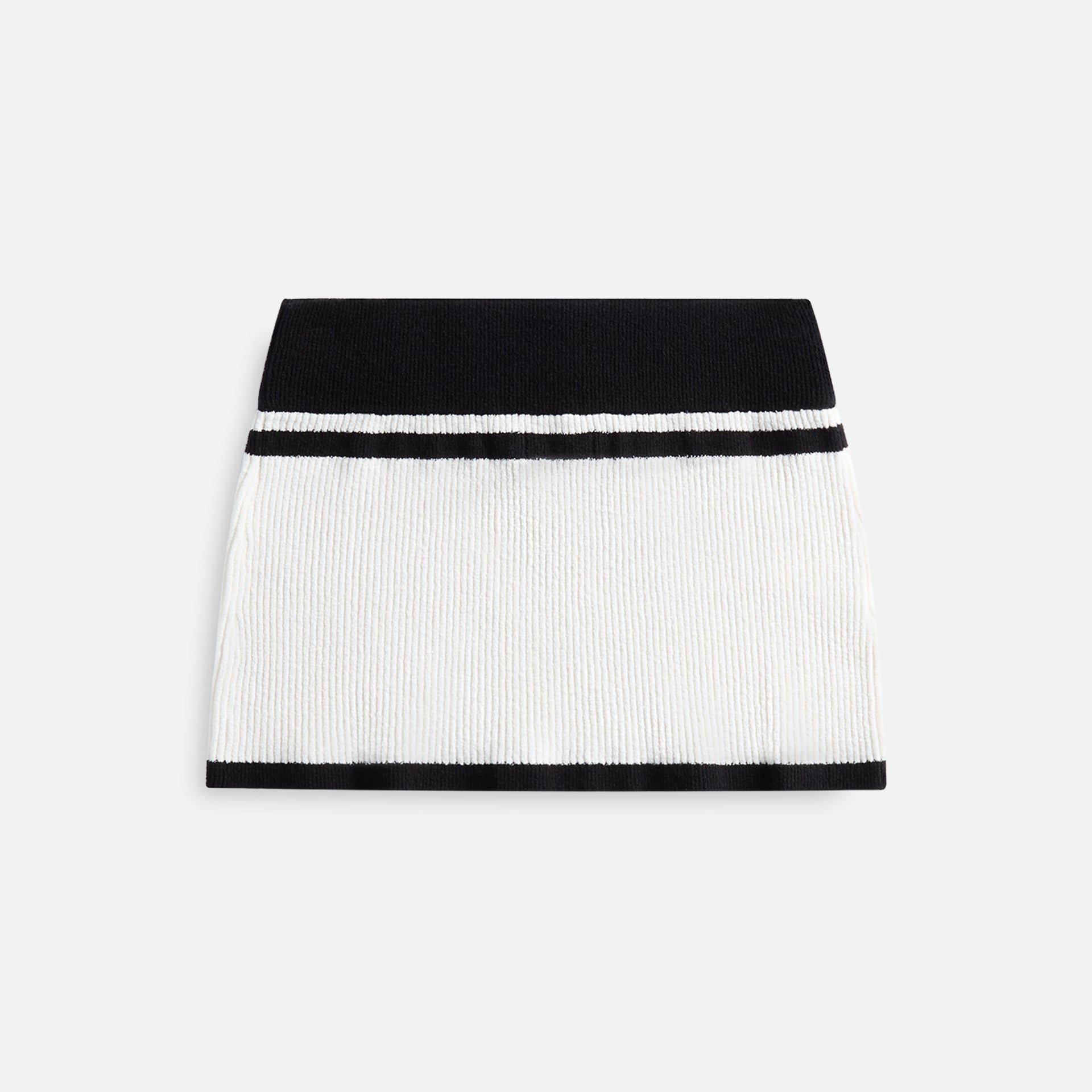 MISBHV Fluffy Cannes Mini Skirt - White