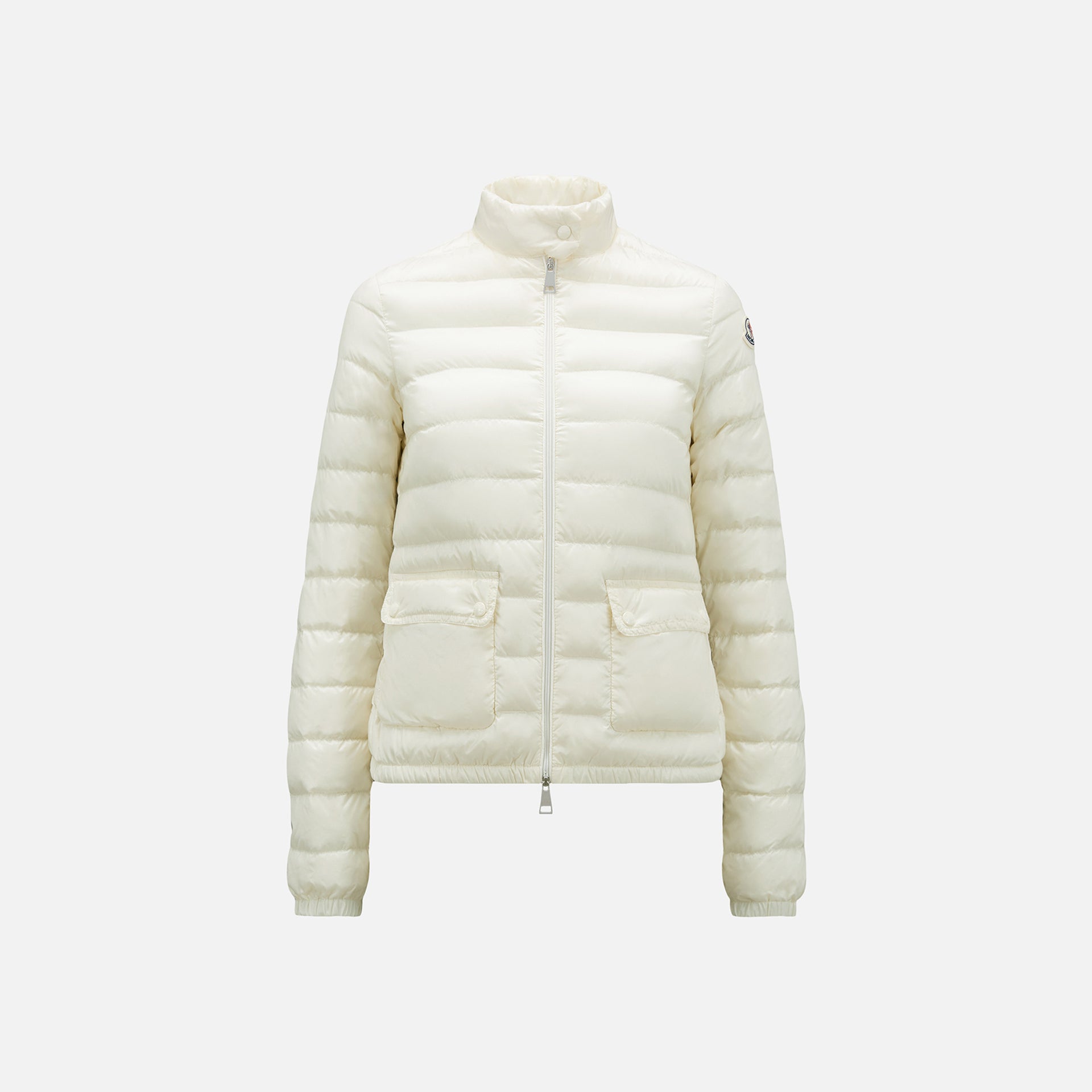 Moncler Lans Short Down Jacket - White