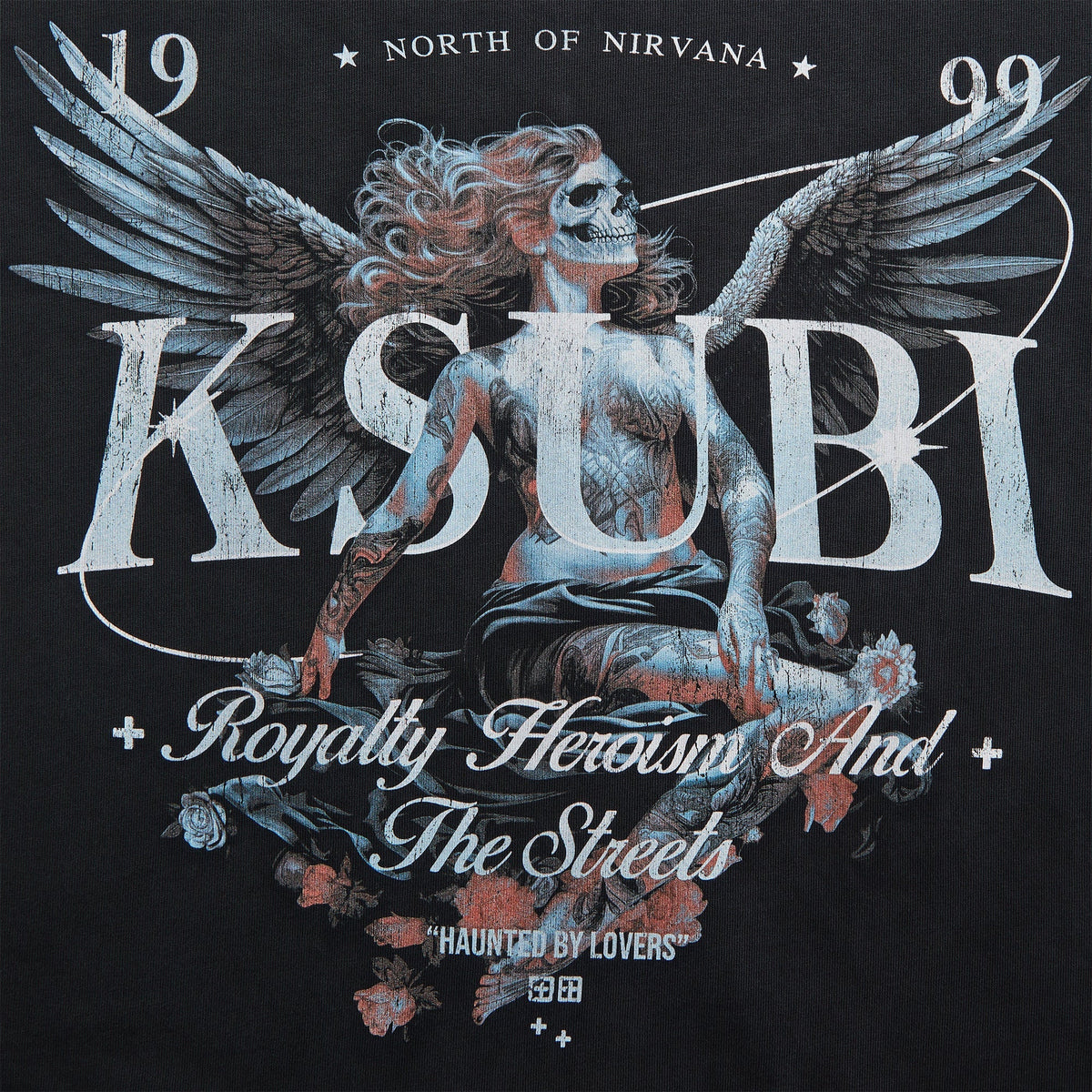 Ksubi Spirit Ekcess Short Sleeve Tee - Acid Black