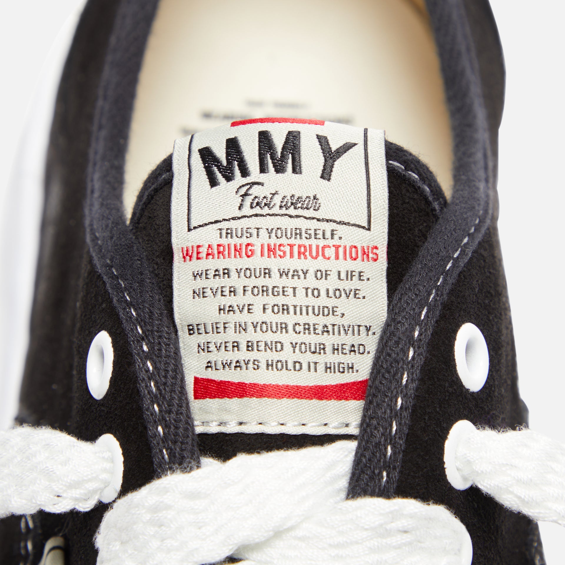 Mihara Yasuhiro Baker Low OG Sole - Suede Black
