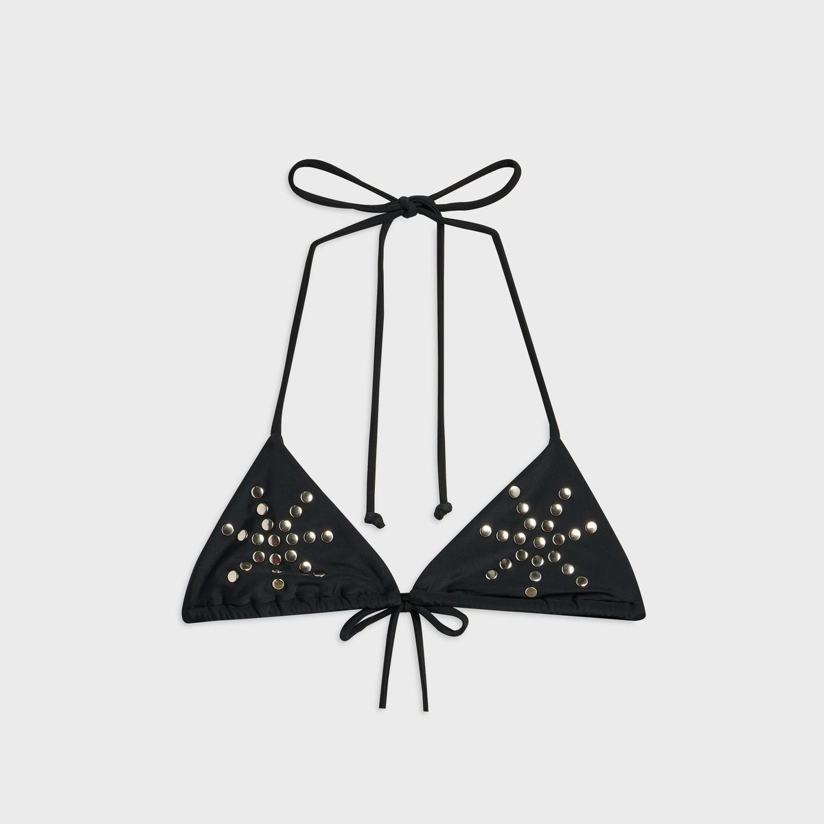 Miaou Kauai Bikini Top - Black Stud