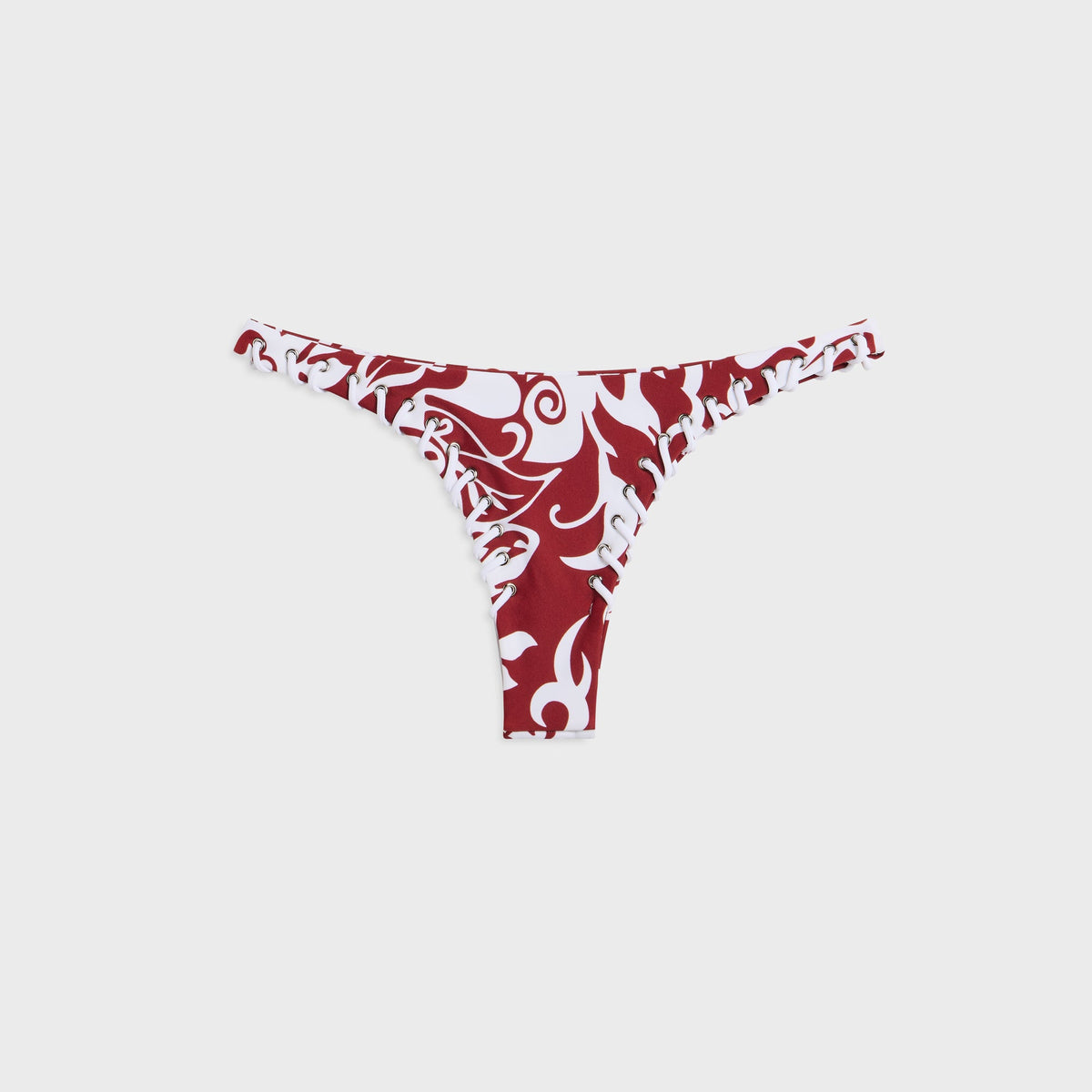 Miaou Rio Bikini Bottom - Red Hawaiian
