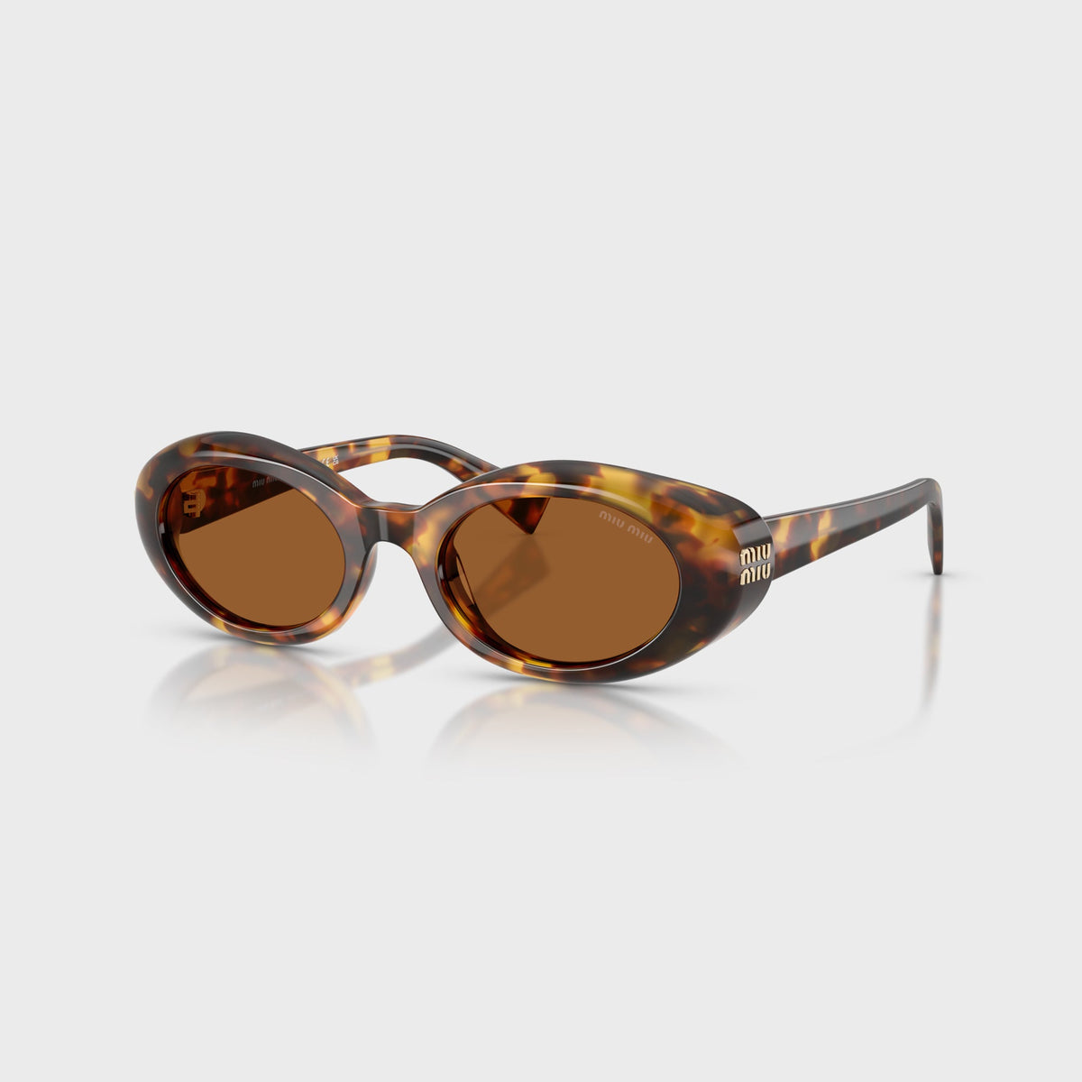 Miu Miu Rêverie Sunglasses - Honey Havana / Dark Bronze