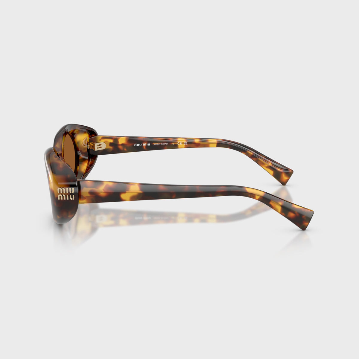 Miu Miu Rêverie Sunglasses - Honey Havana / Dark Bronze