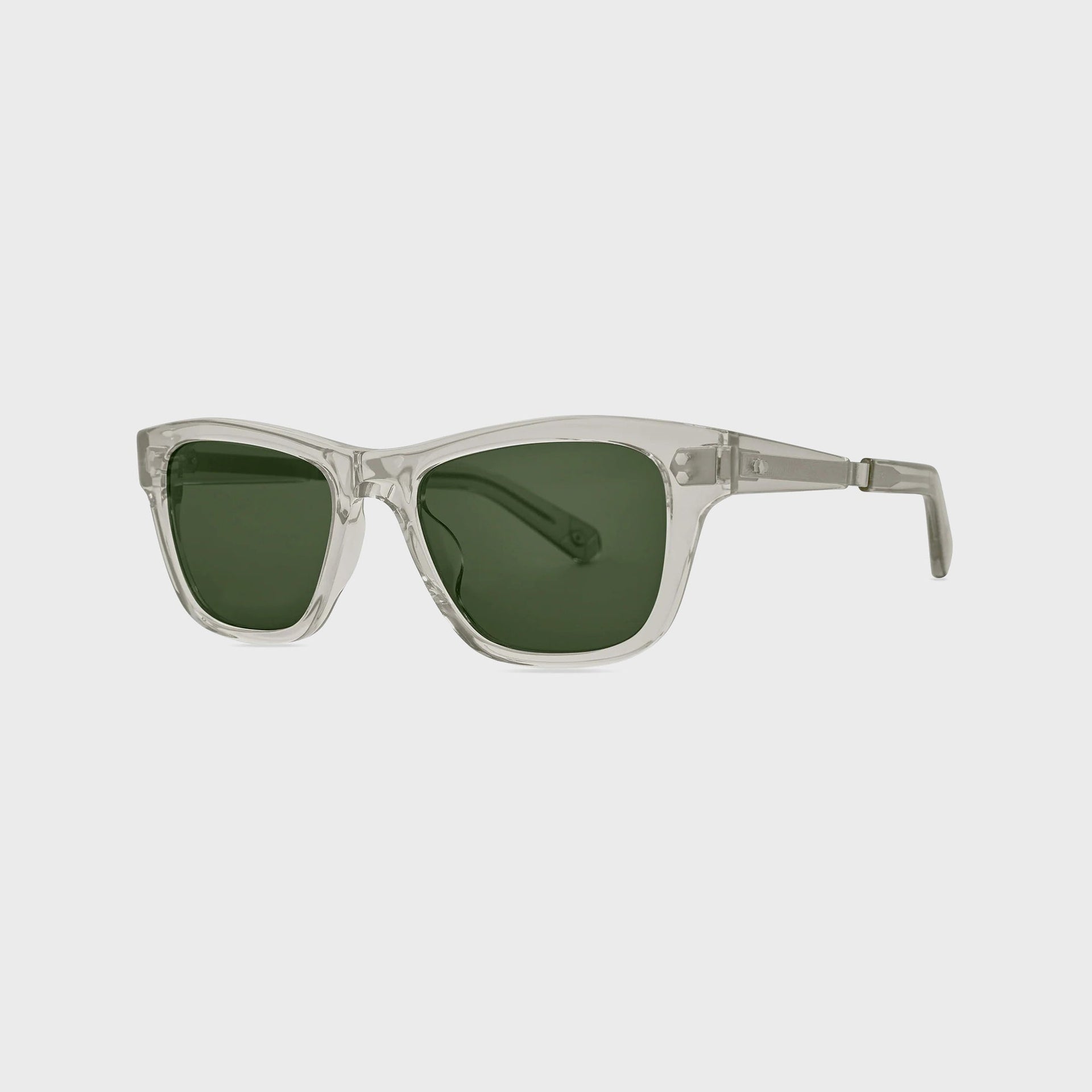 Garrett Leight Mr. Leight Damone Sunglass - Morning Dew / Matte Platinum