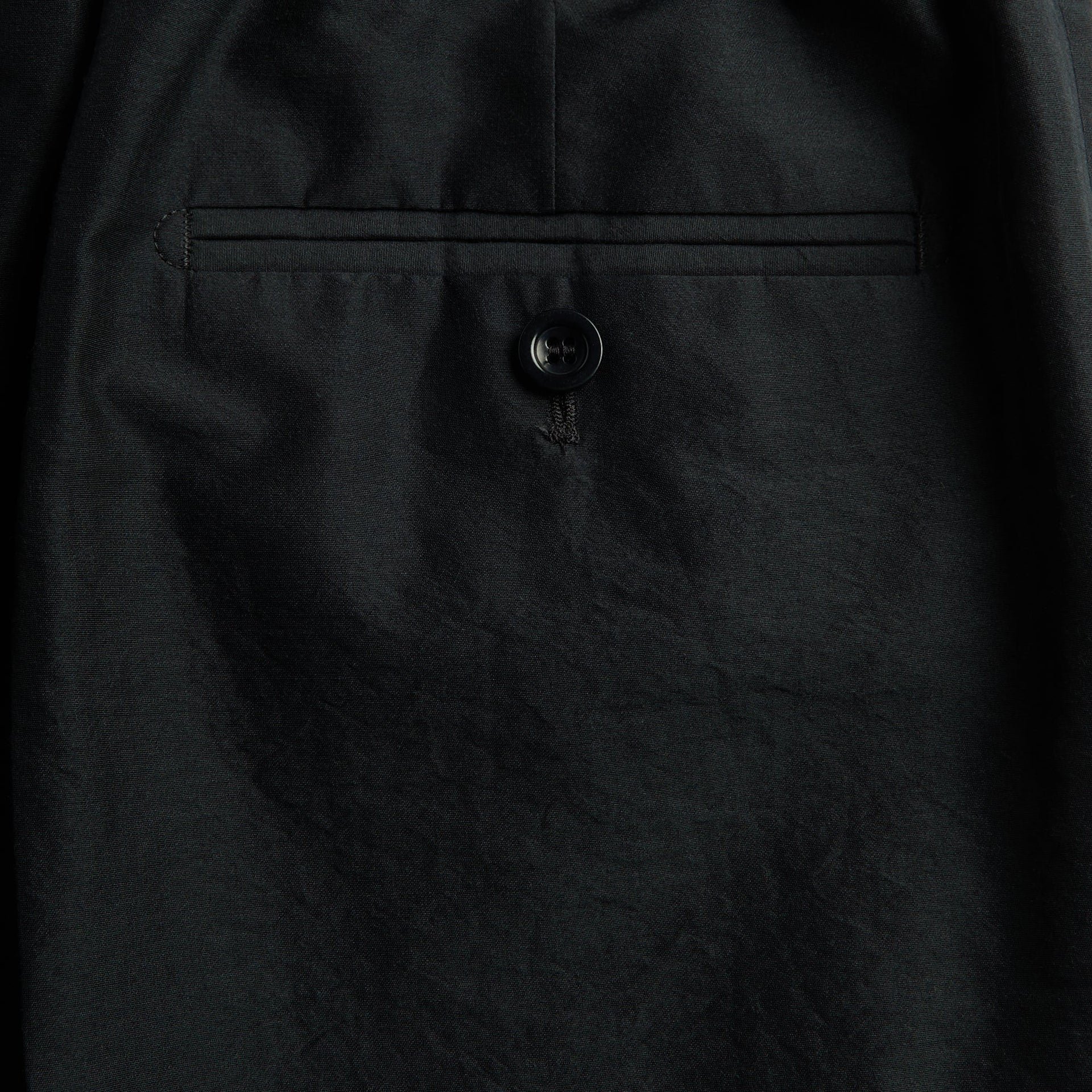 Maison Margiela Cotton Drawstring Trouser - Dark Blue