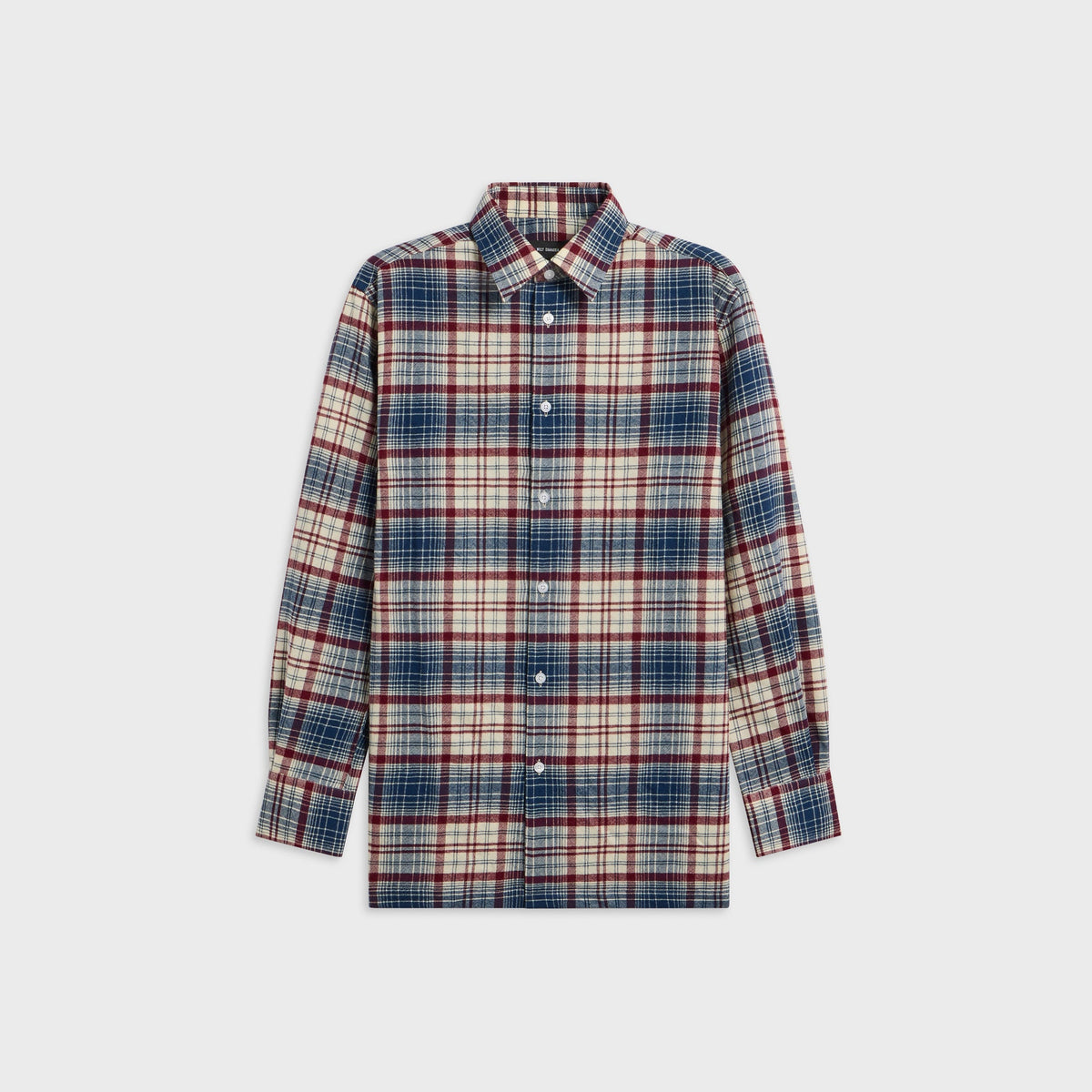 Willy Chavarria Woolen Shirt - Black / Willy Red