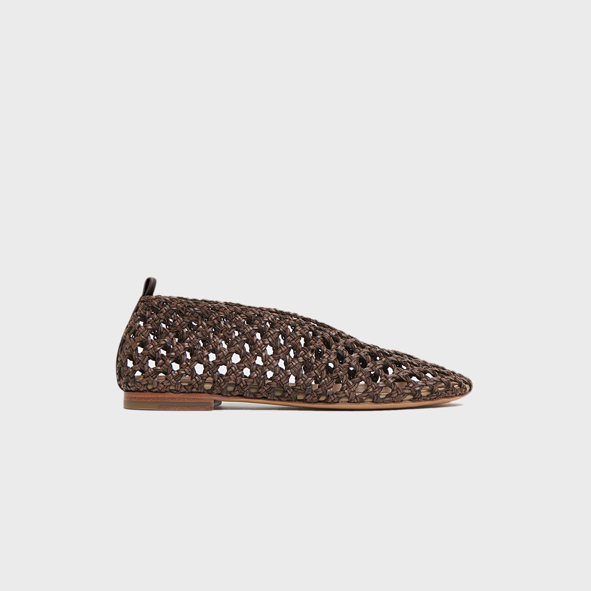 Mansur Gavriel Woven Ballerina - Anise