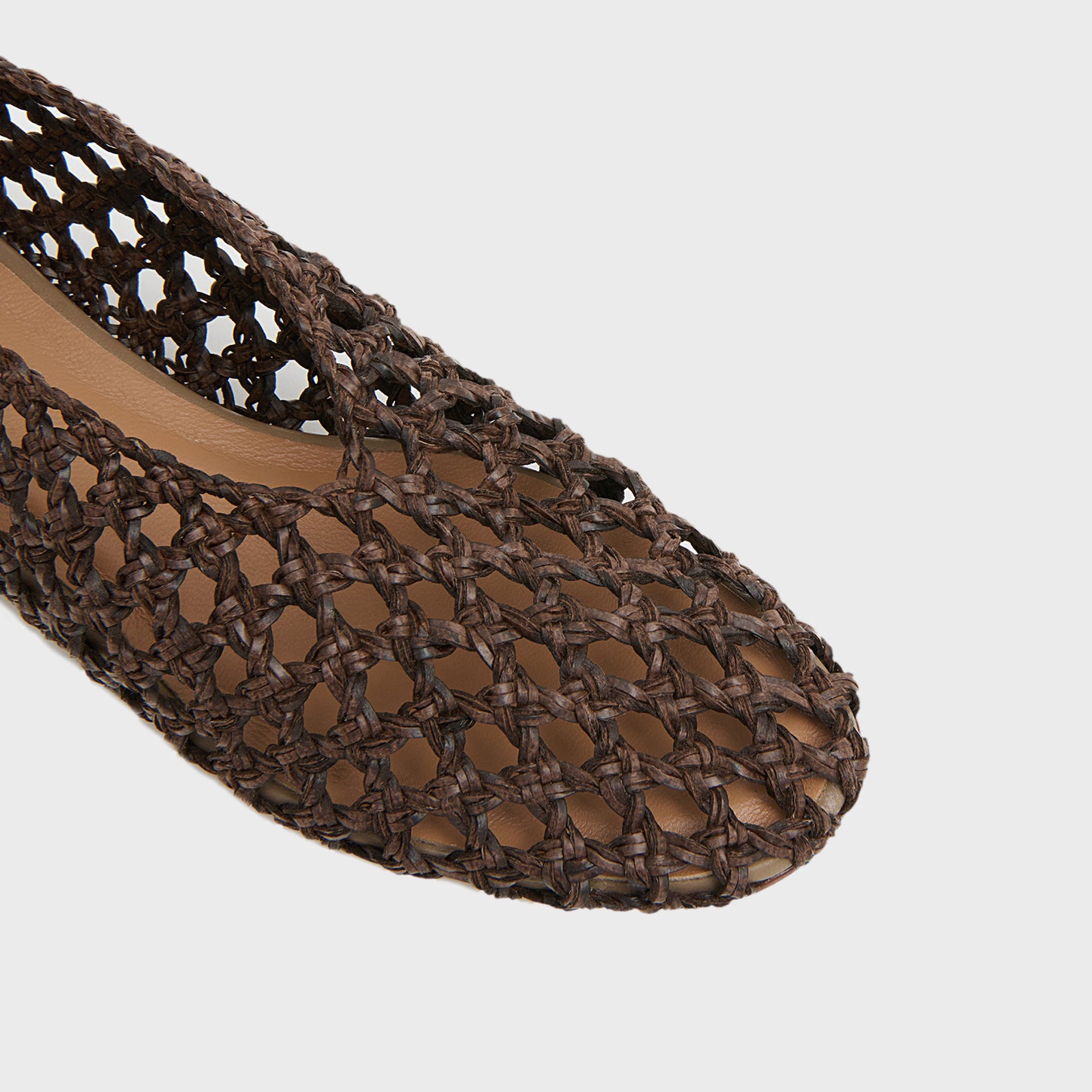 Mansur Gavriel Woven Ballerina - Anise