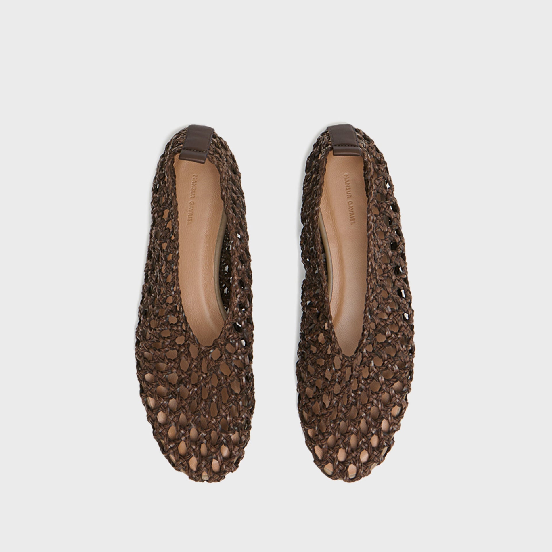 Mansur Gavriel Woven Ballerina - Anise