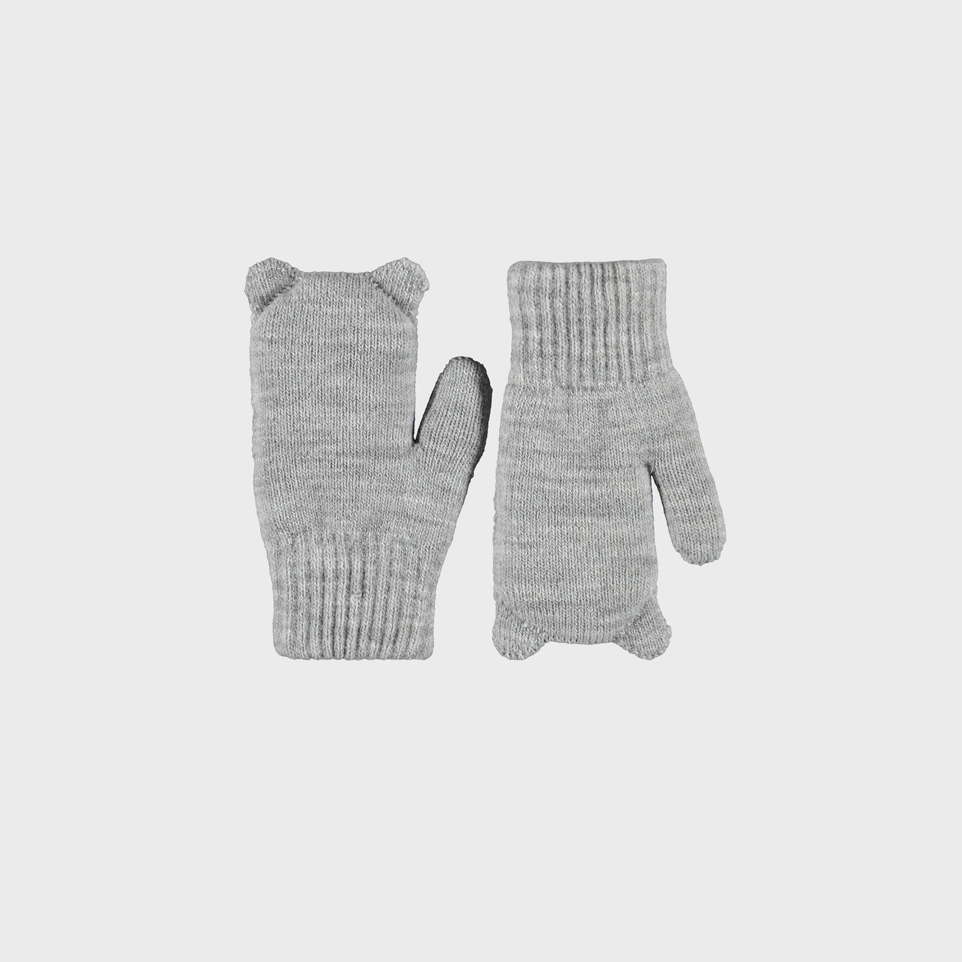 MOLO Kenau Mittens - Grey Melange