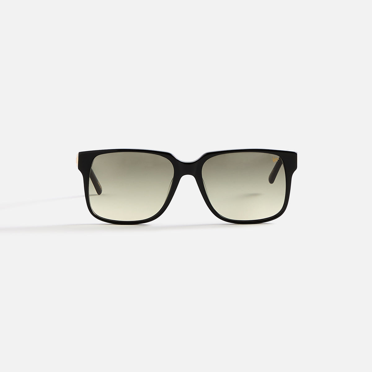Vintage Frames Connoisseur Black Acetate - Grey