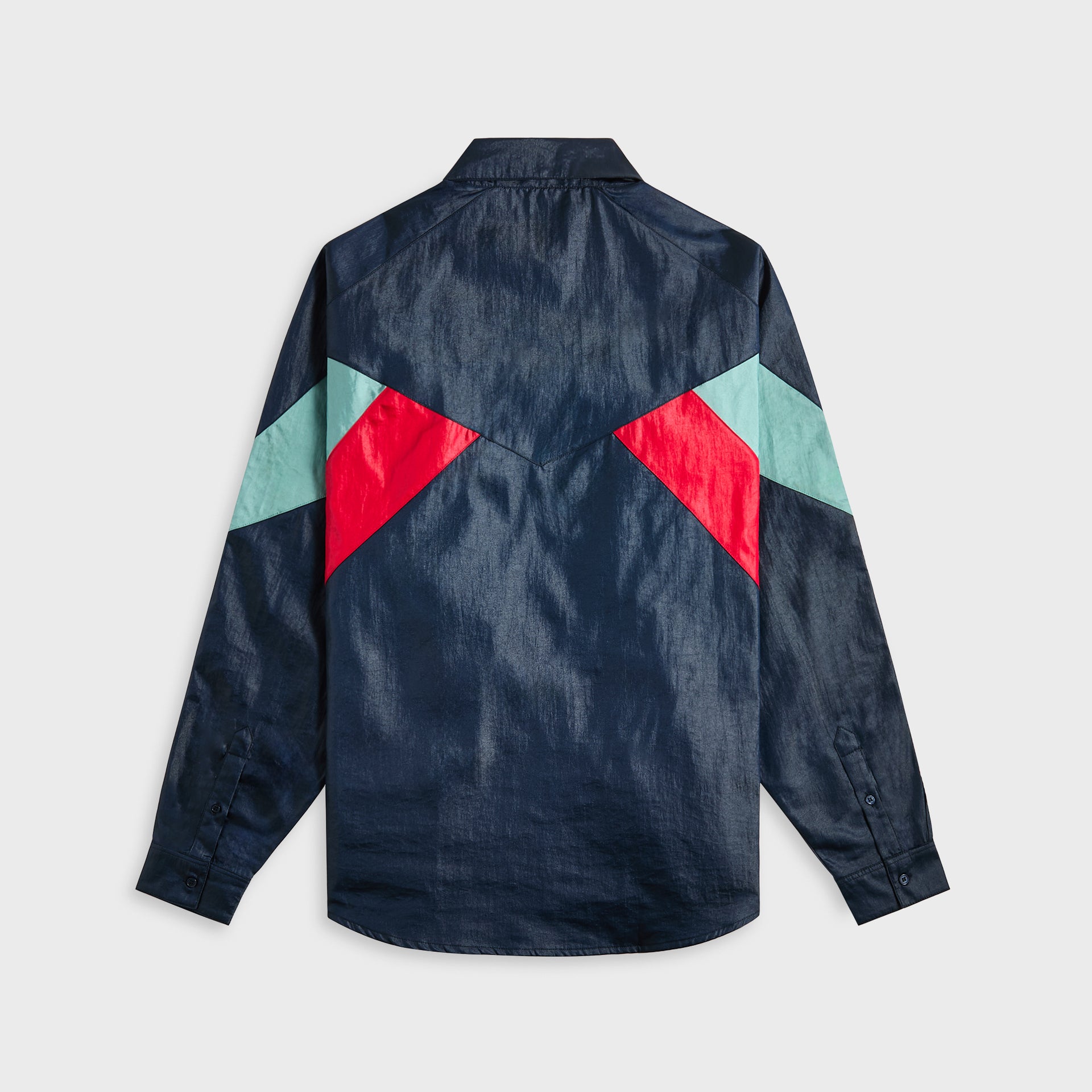 Martine Rose Shirt Track Jacket - Blue Navy