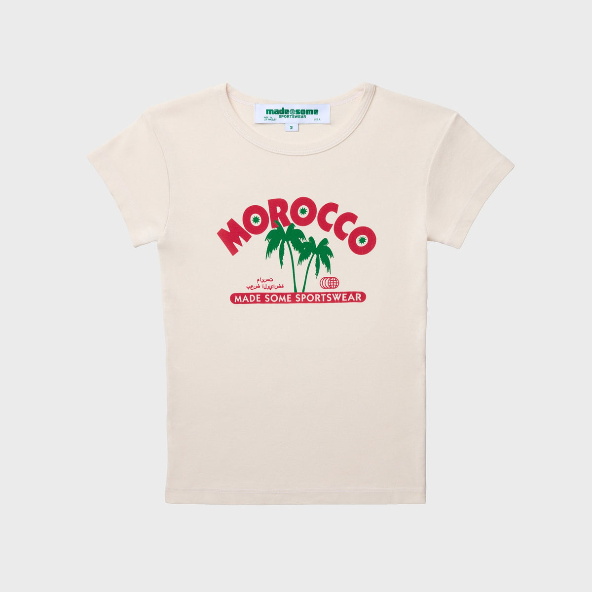 Made Some Morocco Sportswear Tee - Off White