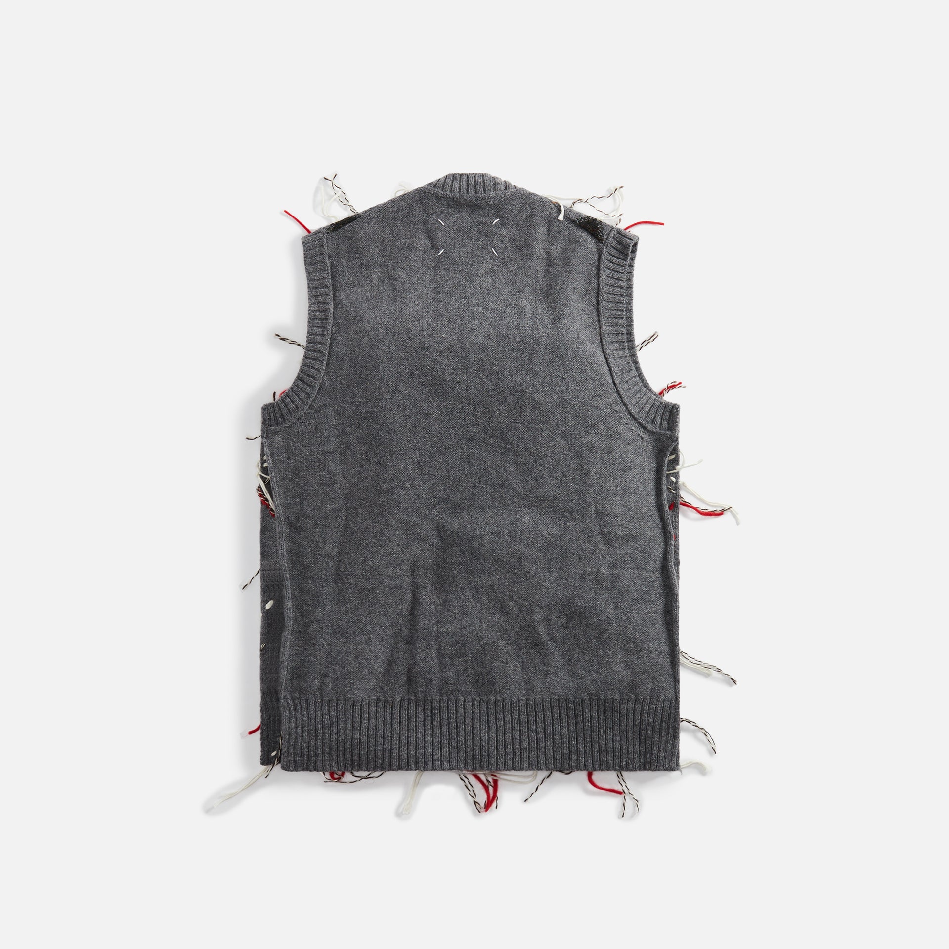 Margiela Gentleman Staples The Classic Argyle Sweater - Grey