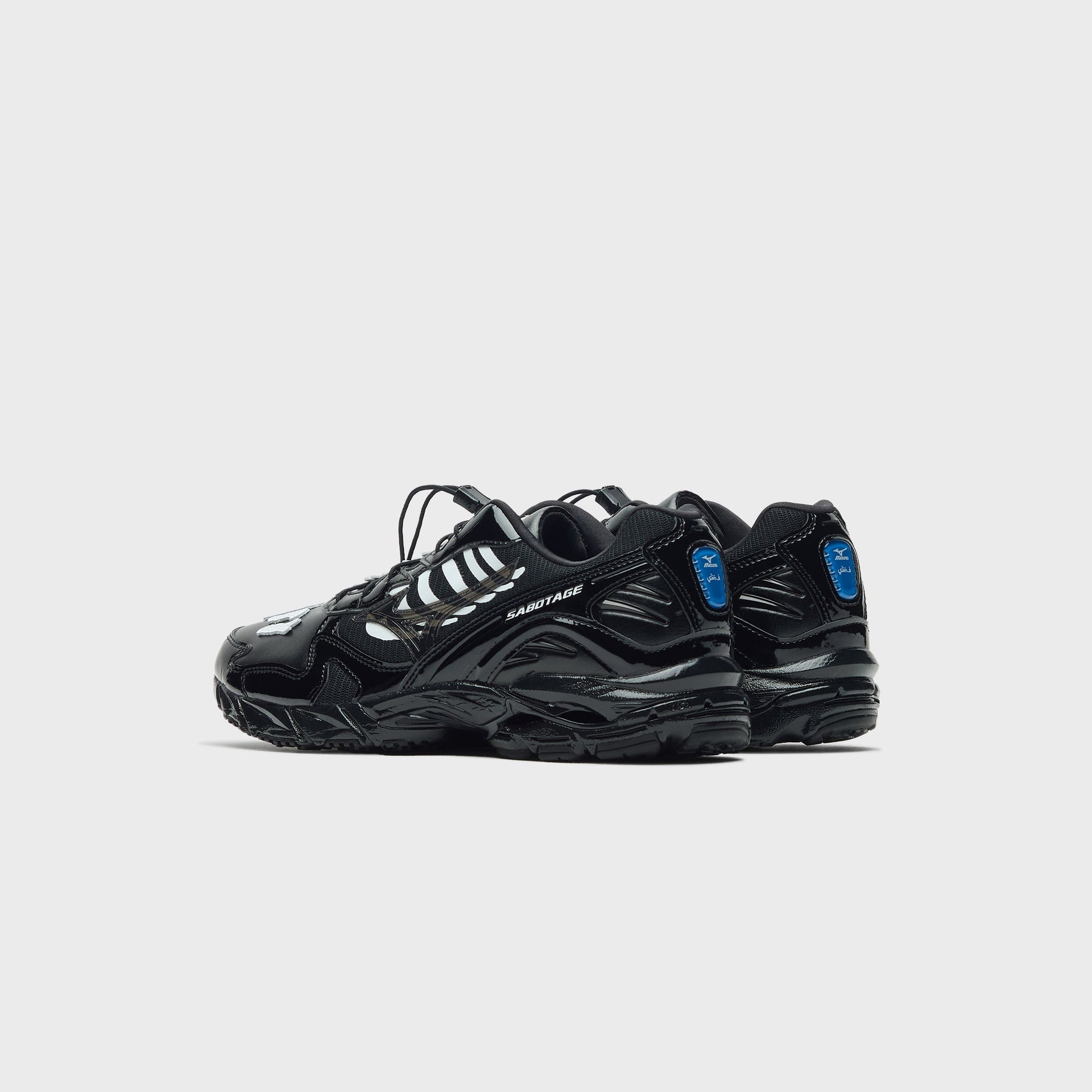 Mizuno Wave Rider 10 Sabotage - Black / Harbor Mist