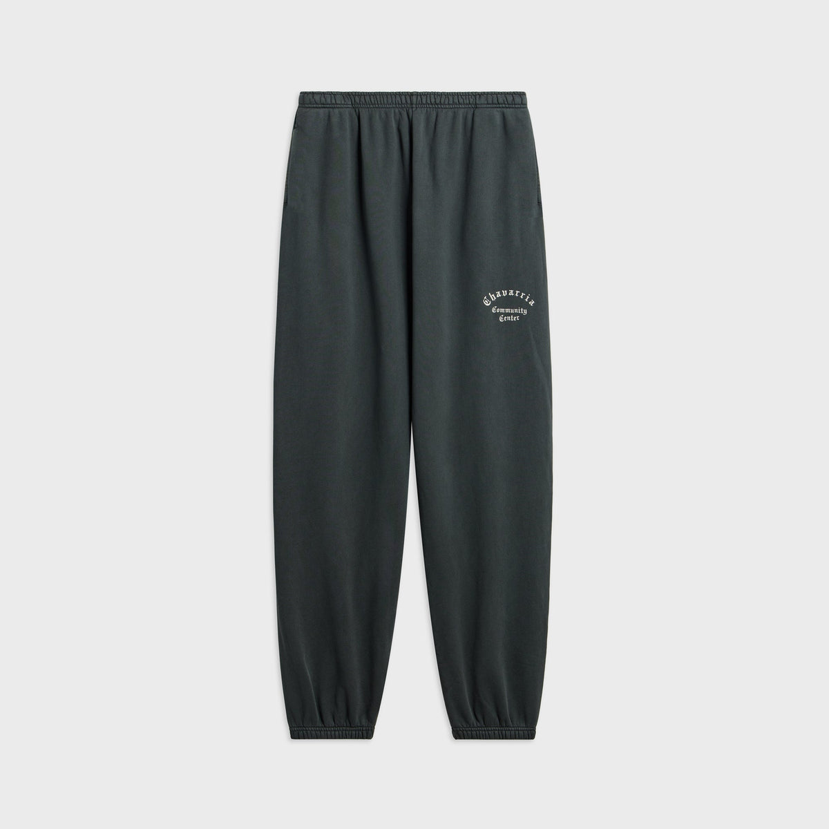 Willy Chavarria OS Chavarria Community Center Buffalo Sweatpant - Pirate Black