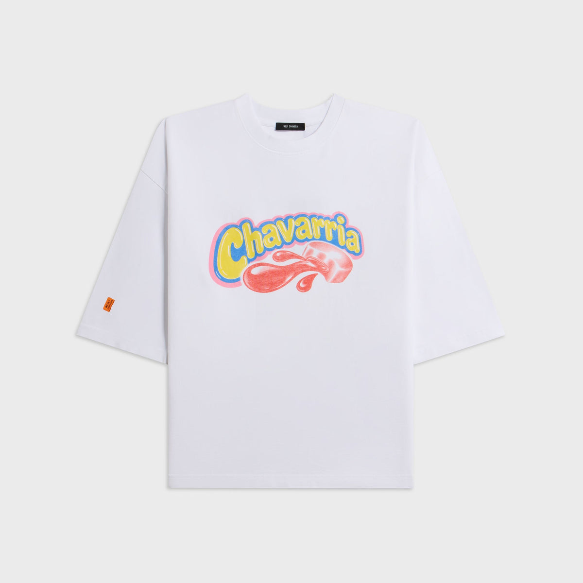 Willy Chavarria OS Chavaloo Buffalo Tee - Snow White